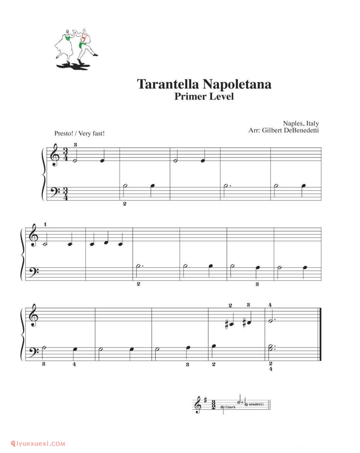 Tarantella Napoletana_钢琴初级练习曲