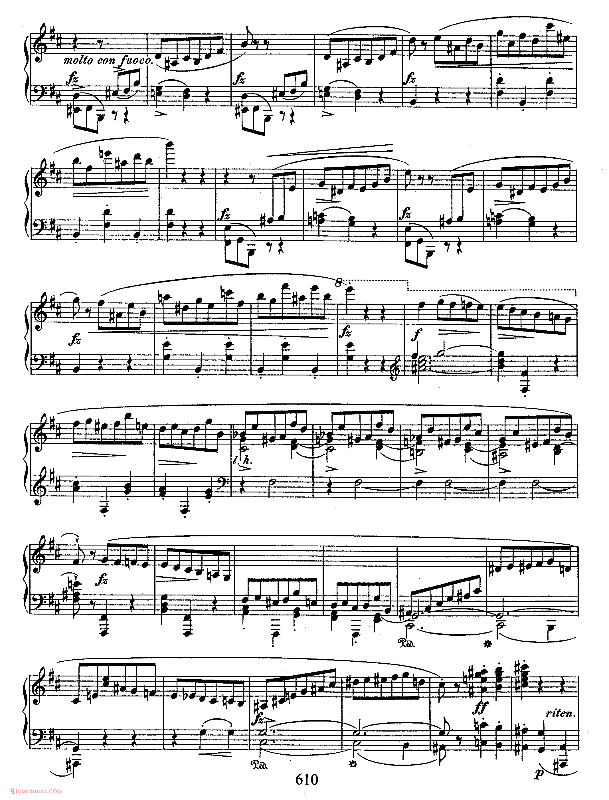 Scherzo No 1 in b, Op 20 NoRestriction_第一首b小调作品20_谐谑曲_肖邦钢琴谱