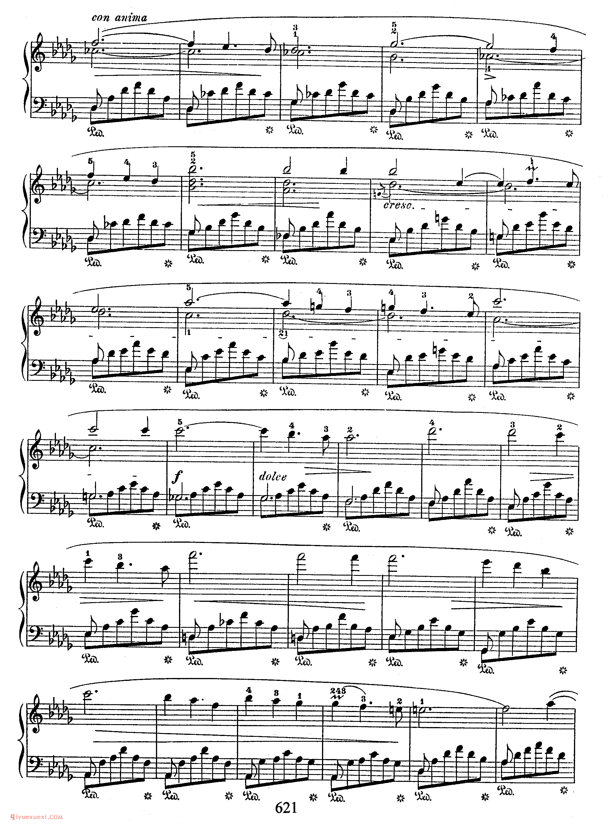 Scherzo No 2 in bb, Op 31_　第二首降b小调作品31_谐谑曲_肖邦钢琴谱