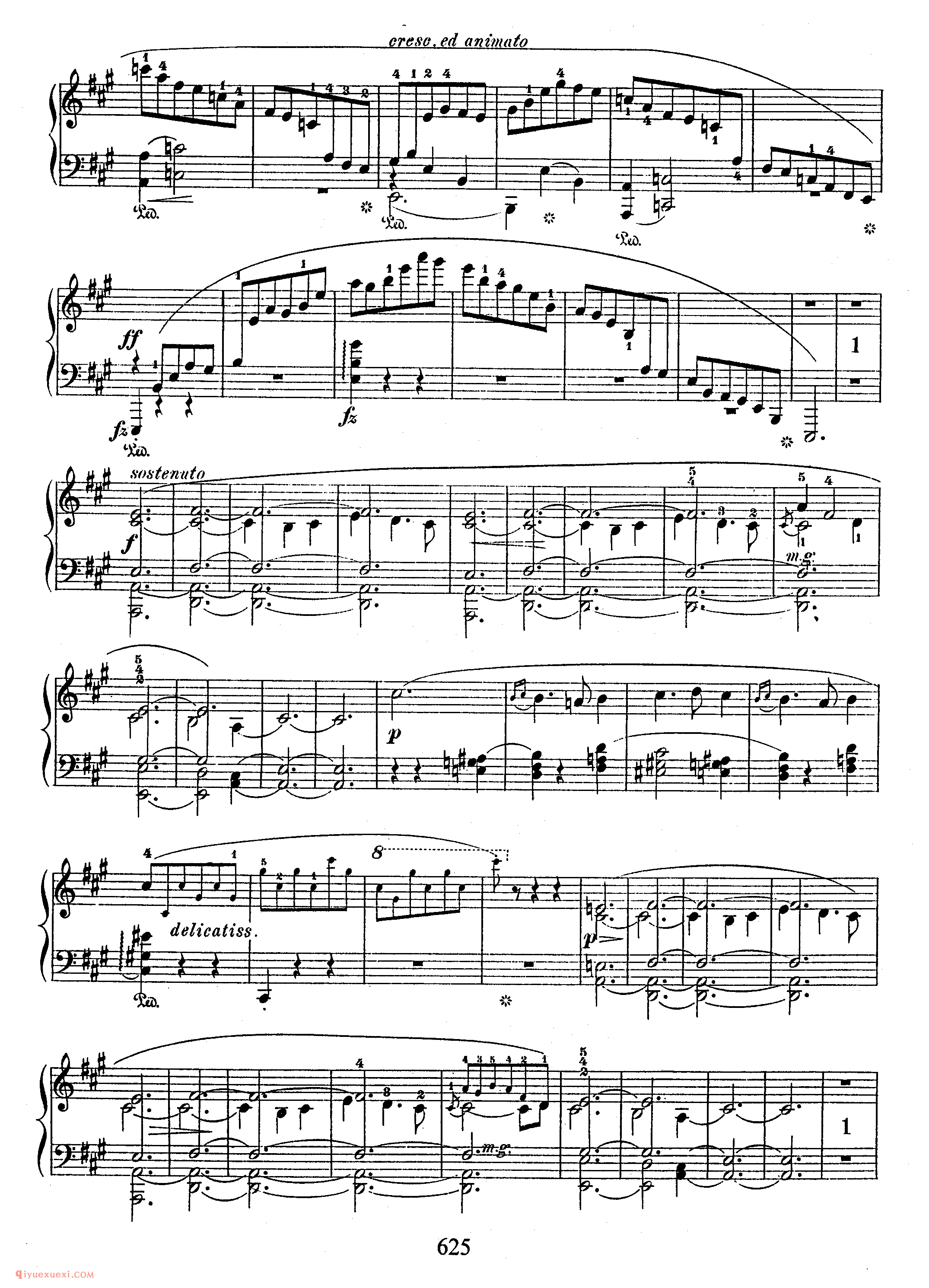 Scherzo No 2 in bb, Op 31_　第二首降b小调作品31_谐谑曲_肖邦钢琴谱