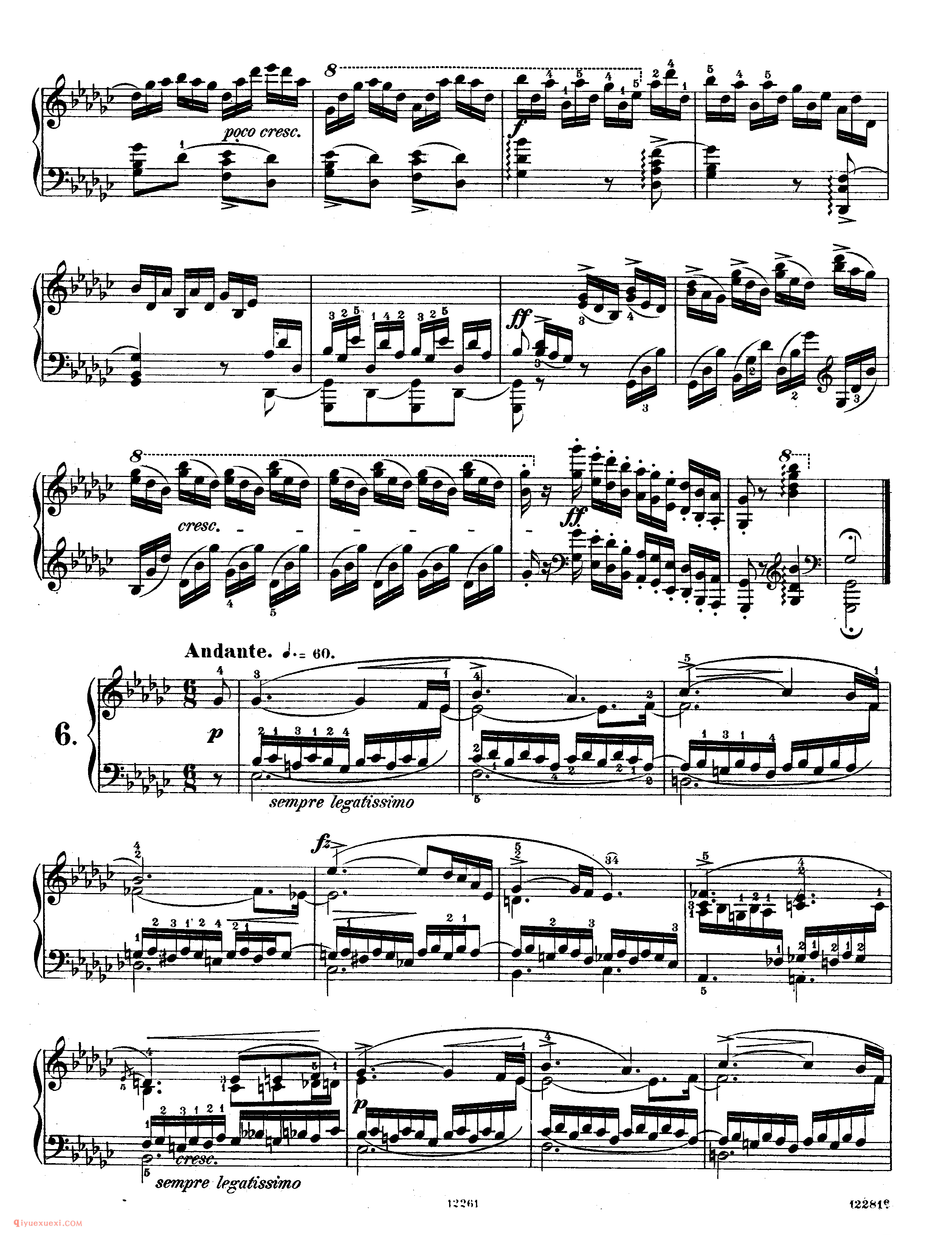 肖邦《练习曲》作品10 Chopin Etudes Op.10_练习曲_肖邦钢琴谱