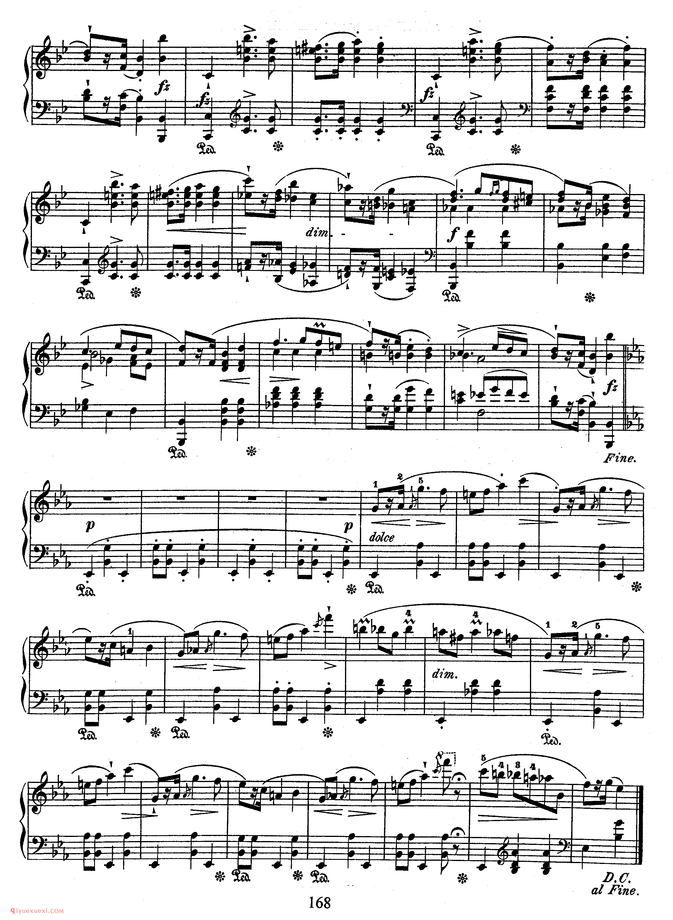 4 Mazurkas, Op 17-1-2-3_玛祖卡_肖邦钢琴谱