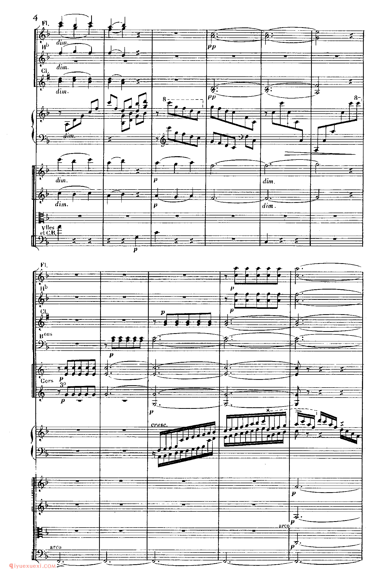 SaintSaens Concerto No 5 Op 103_钢琴协奏曲_圣桑钢琴谱