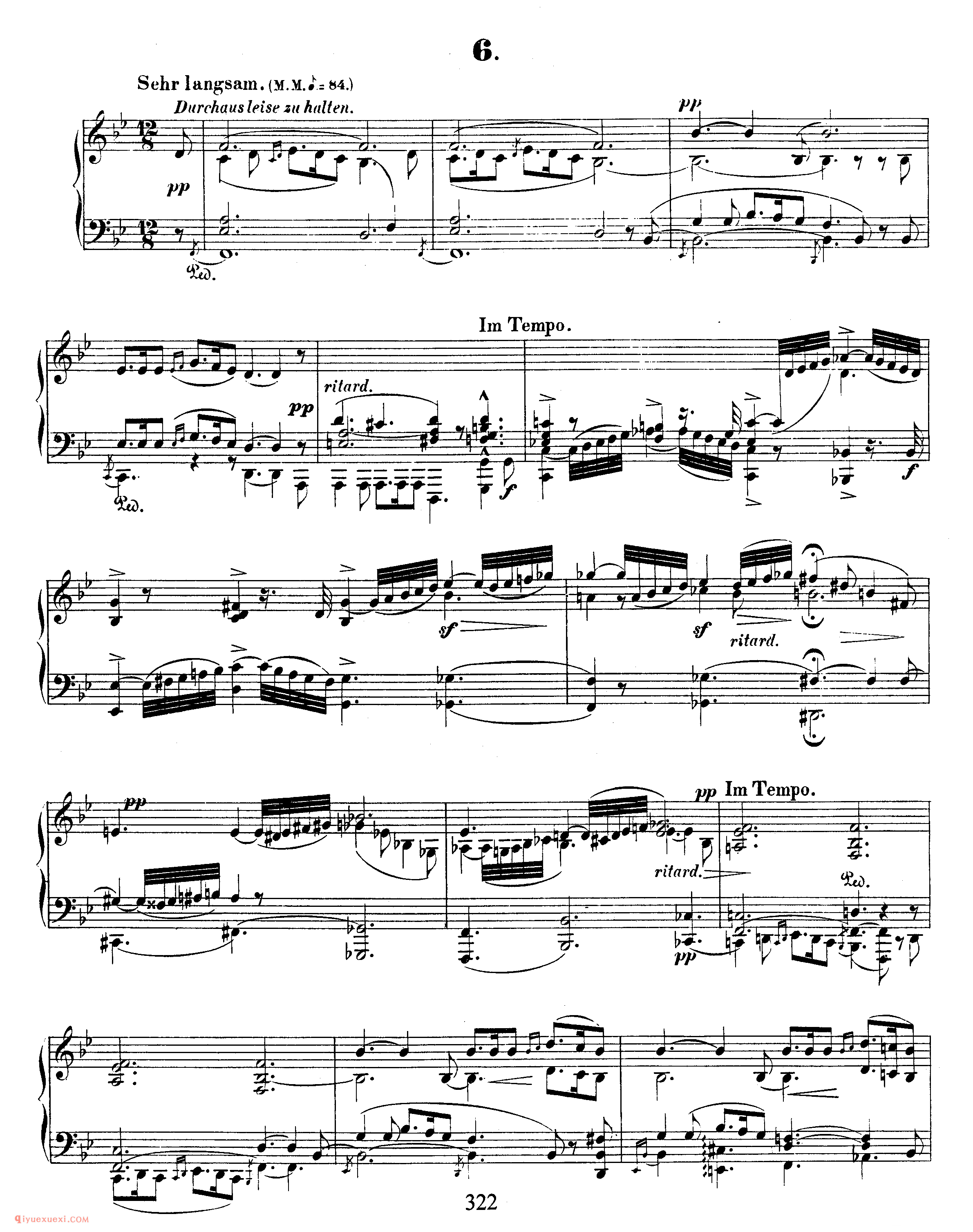 舒曼《克莱斯勒偶记》作品16_Schumann Kreisleriana Op.16_舒曼钢琴谱