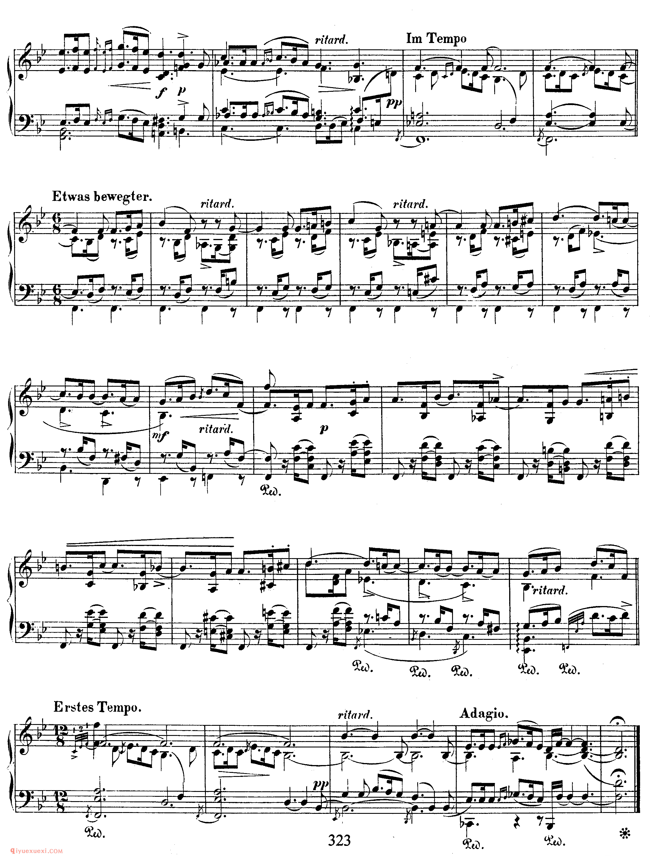 舒曼《克莱斯勒偶记》作品16_Schumann Kreisleriana Op.16_舒曼钢琴谱