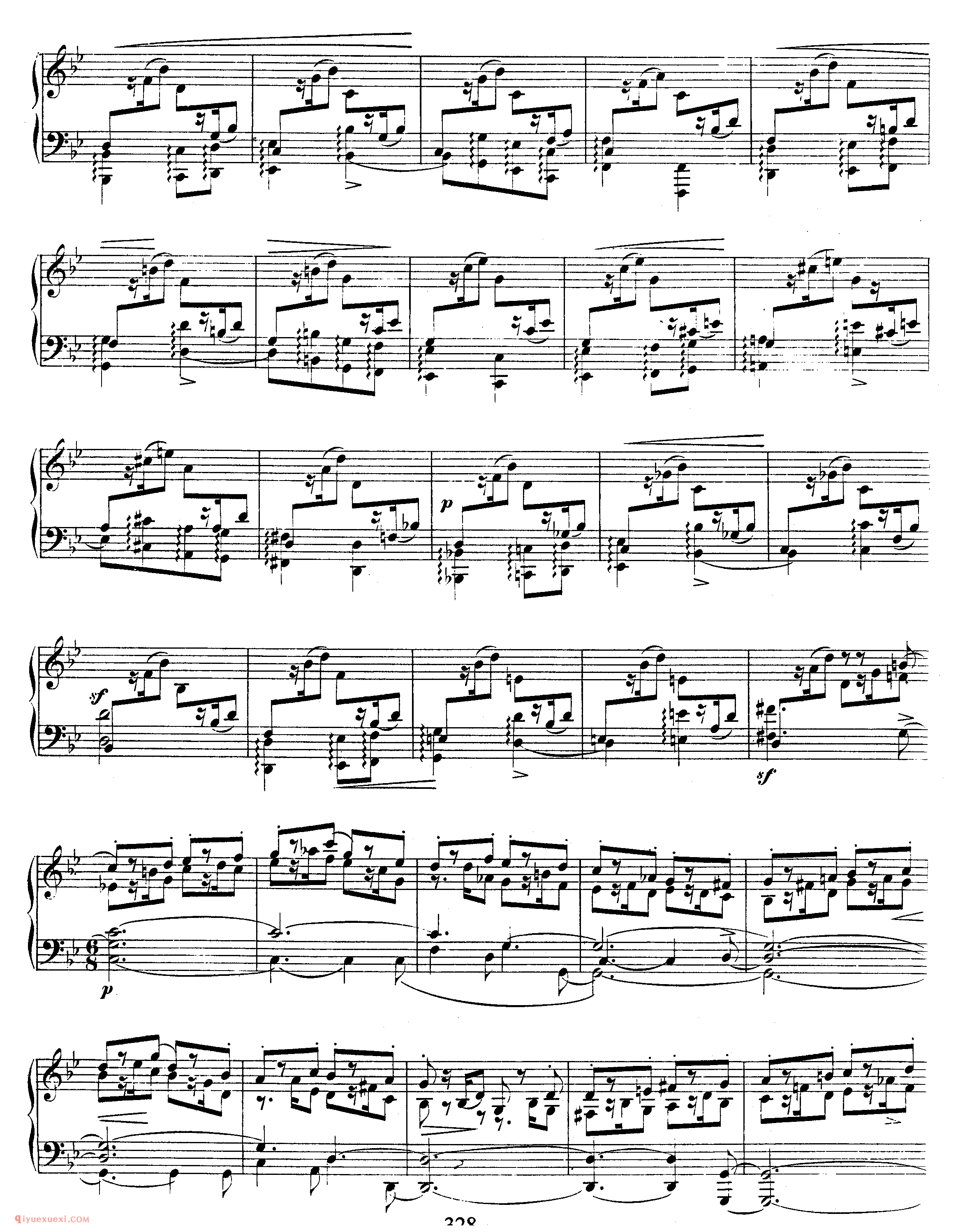 舒曼《克莱斯勒偶记》作品16_Schumann Kreisleriana Op.16_舒曼钢琴谱