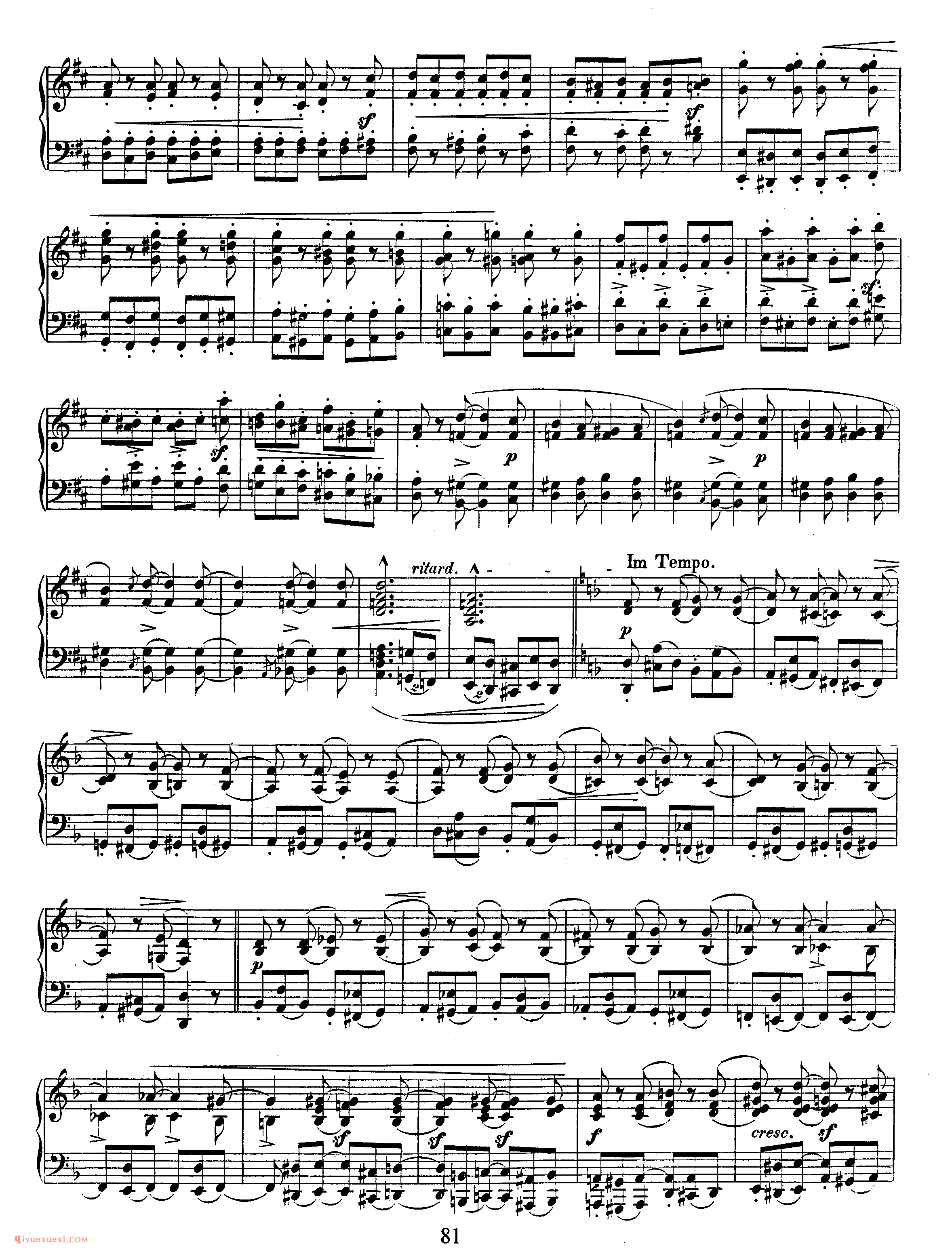 舒曼《大卫同盟舞曲》作品6_Schumann Davidsbundlertanze Op.6_舒曼钢琴谱