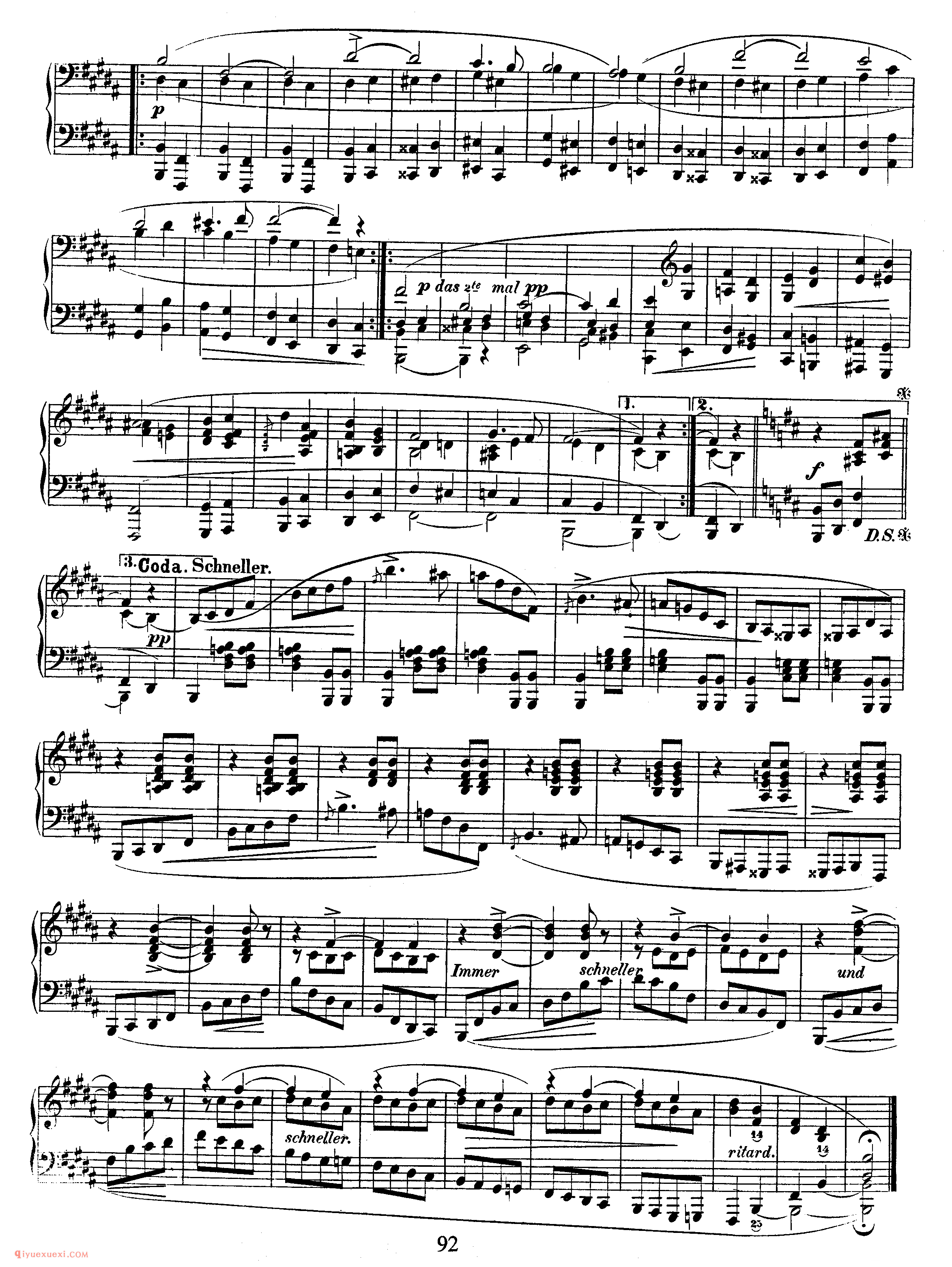 舒曼《大卫同盟舞曲》作品6_Schumann Davidsbundlertanze Op.6_舒曼钢琴谱