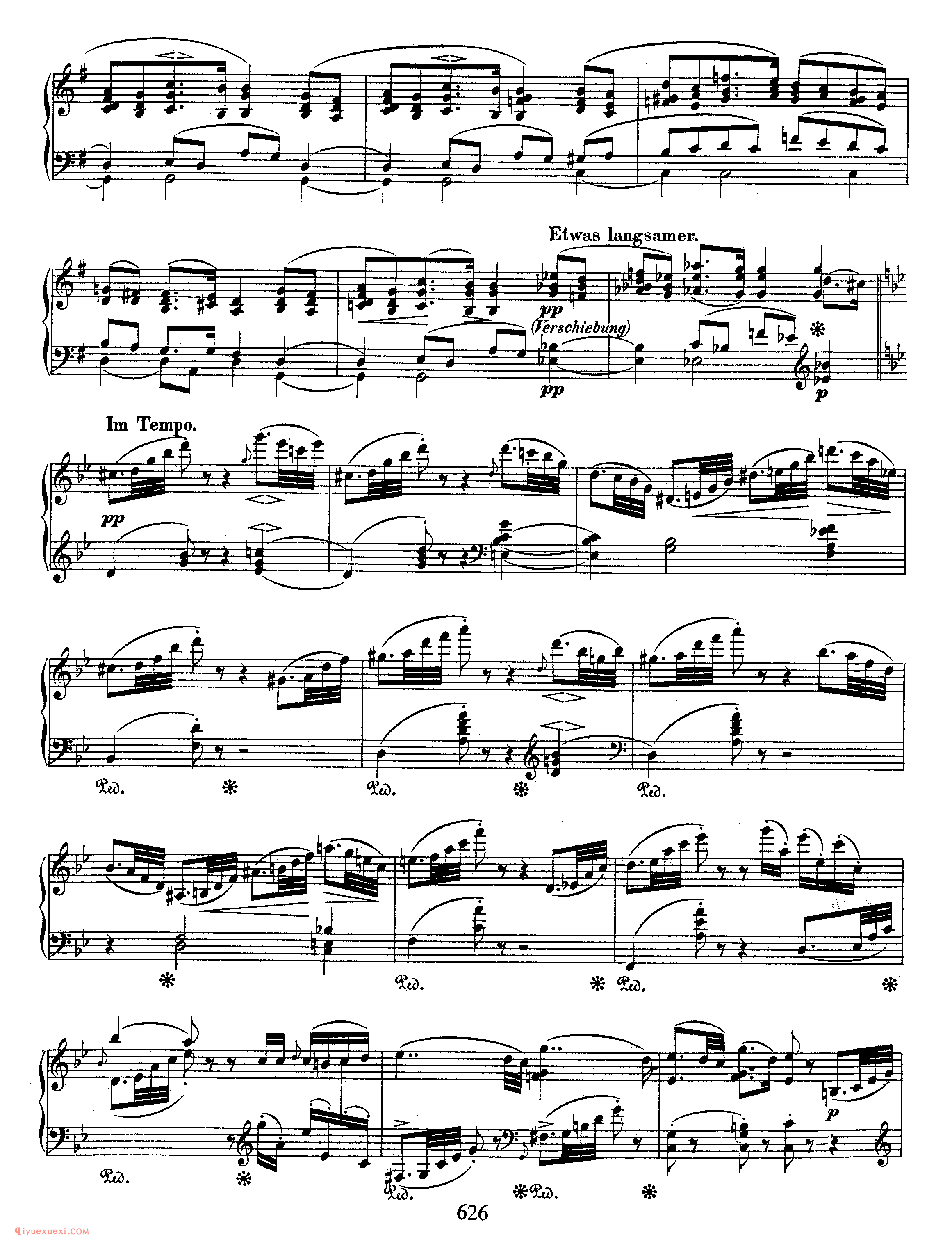 舒曼《森林情境》作品82_Schumann Waldszenen Op.82_舒曼钢琴谱