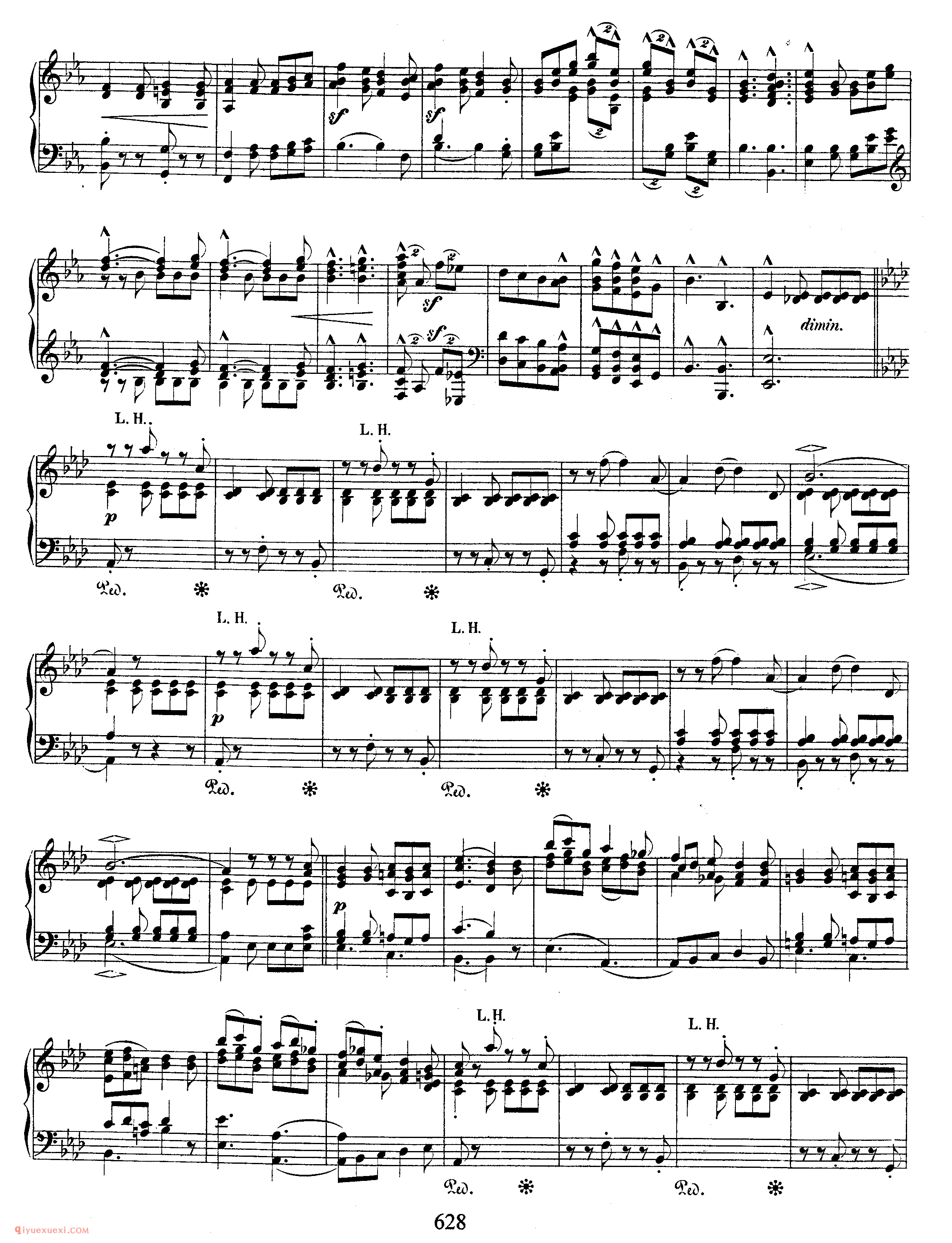 舒曼《森林情境》作品82_Schumann Waldszenen Op.82_舒曼钢琴谱