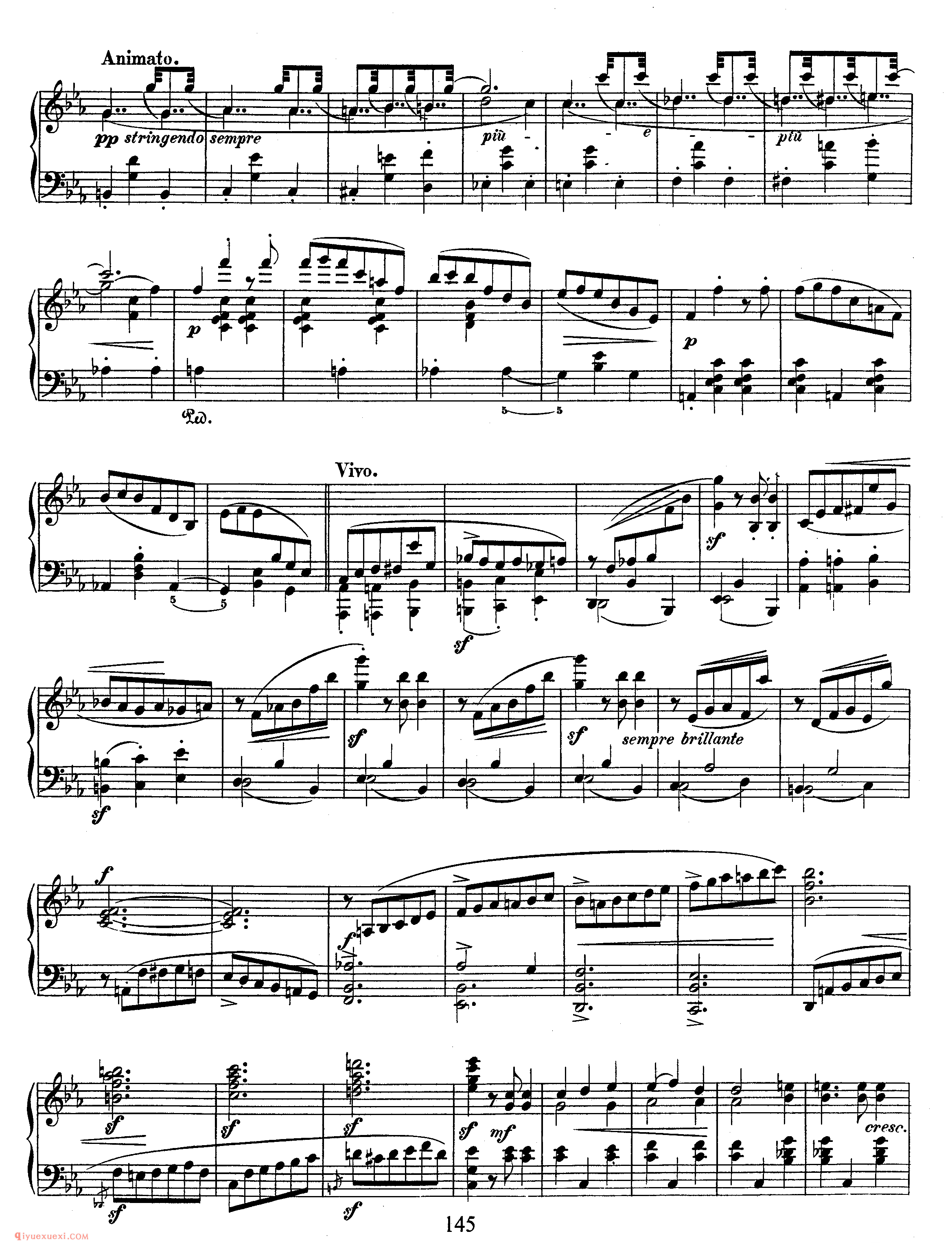 舒曼《狂欢节》作品9_Schumann Carnaval Op.9_舒曼钢琴谱