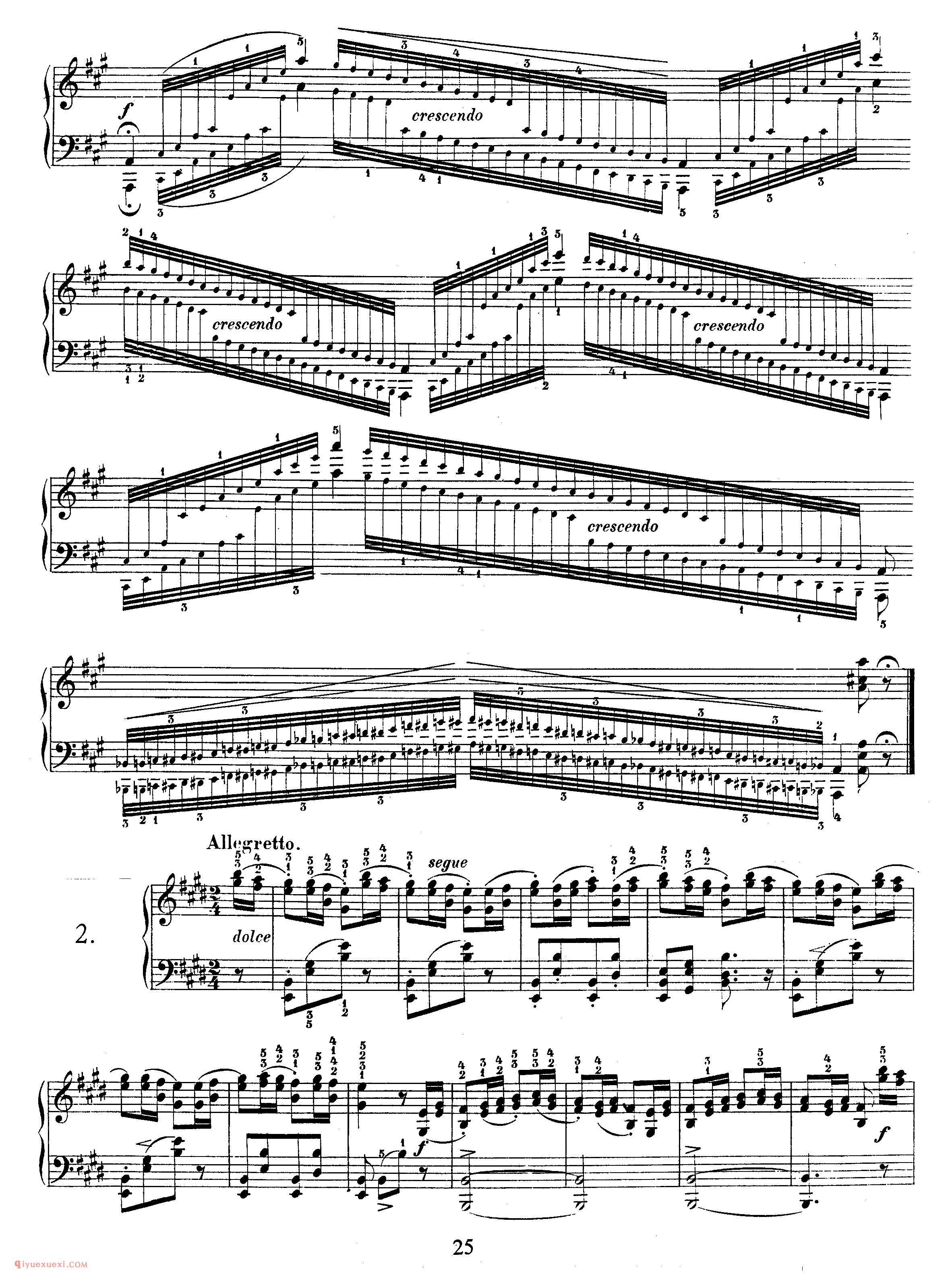 舒曼《帕格尼尼随想曲主题练习曲》作品3_Schumann Etudes after Paganini Caprices Op.3_舒曼钢琴谱