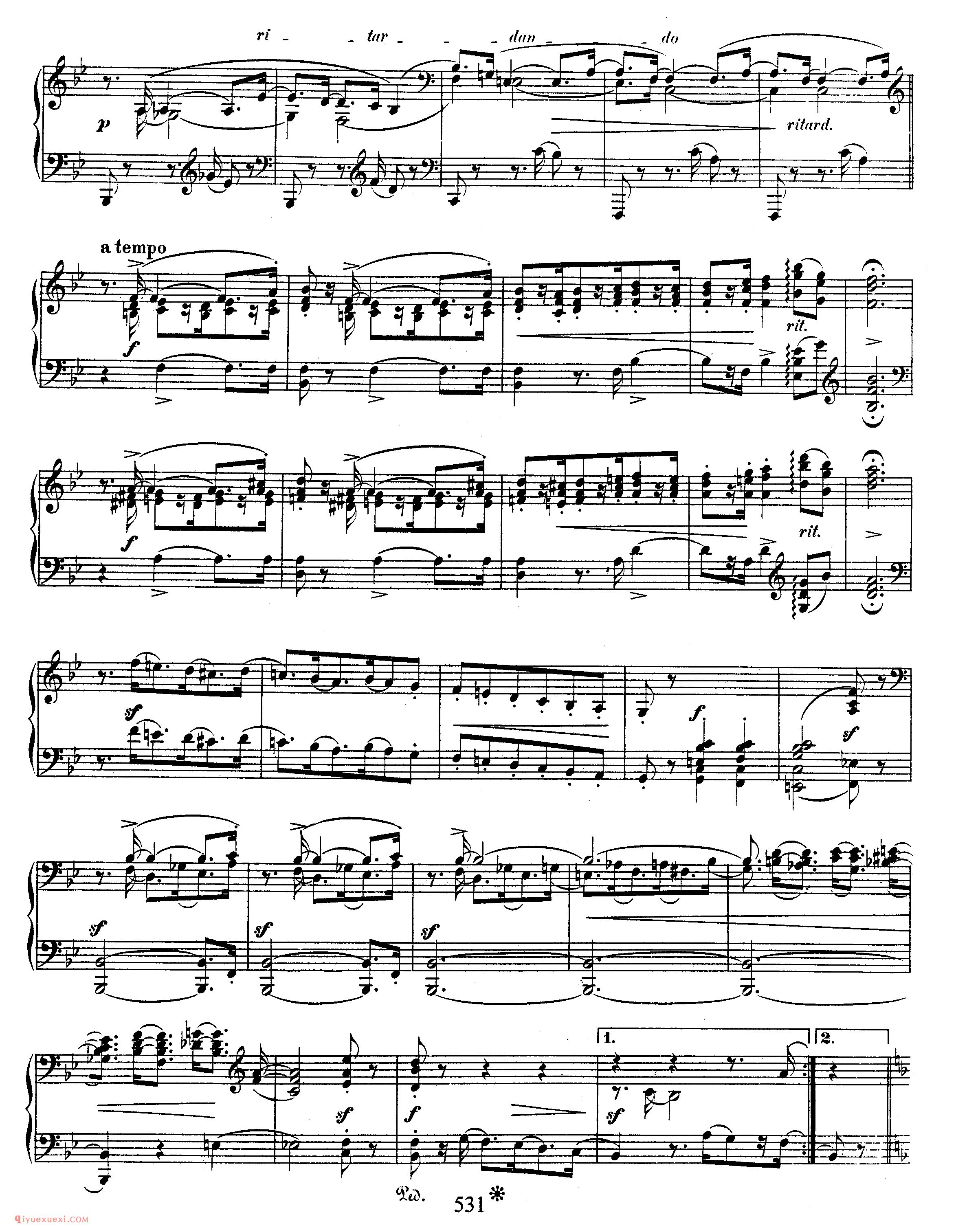 舒曼《四首钢琴小品》作品32_Schumann 4 Klavierstucke Op.32_舒曼钢琴谱