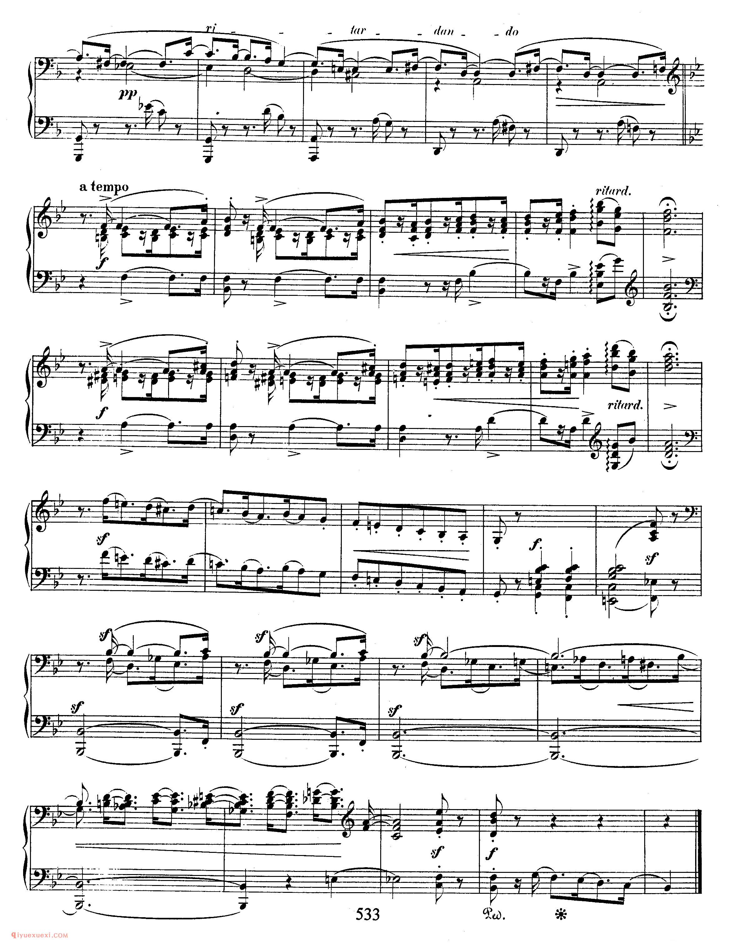 舒曼《四首钢琴小品》作品32_Schumann 4 Klavierstucke Op.32_舒曼钢琴谱