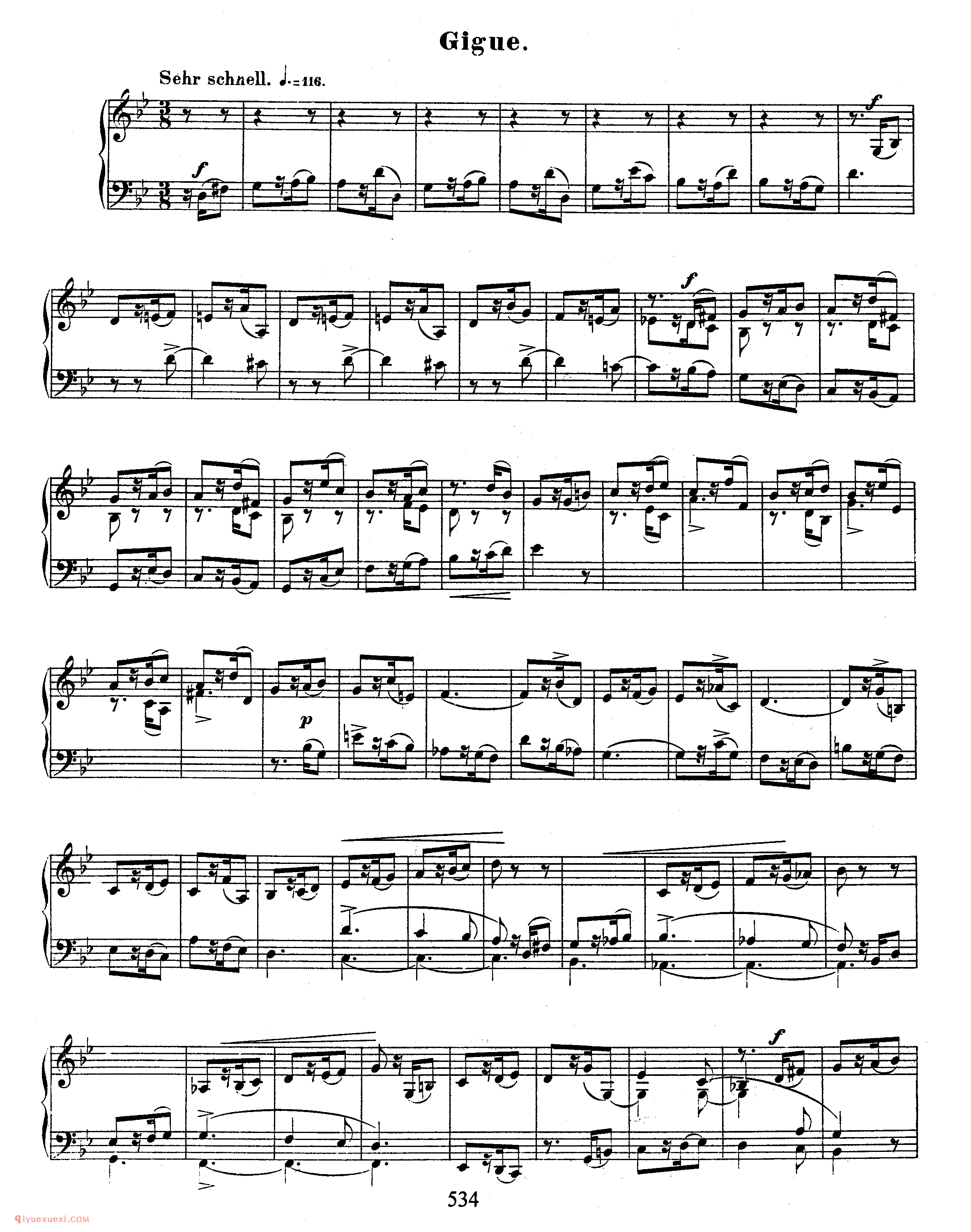 舒曼《四首钢琴小品》作品32_Schumann 4 Klavierstucke Op.32_舒曼钢琴谱