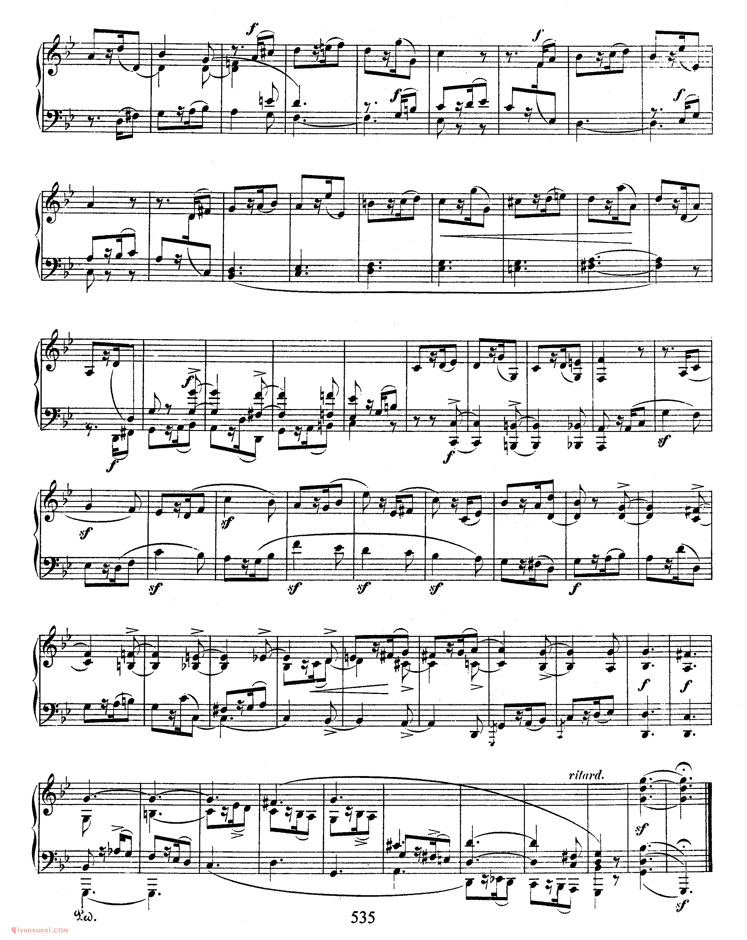 舒曼《四首钢琴小品》作品32_Schumann 4 Klavierstucke Op.32_舒曼钢琴谱