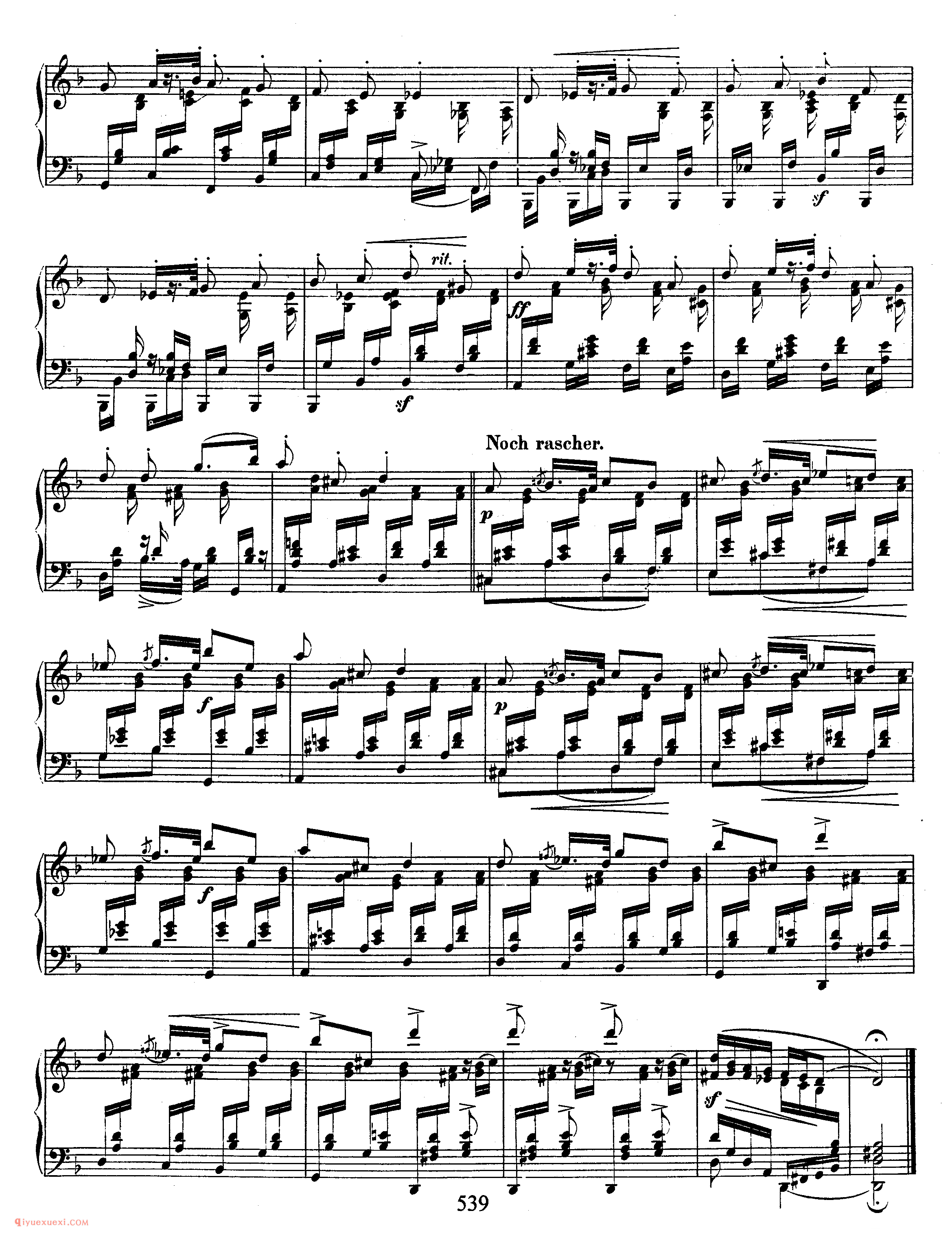 舒曼《四首钢琴小品》作品32_Schumann 4 Klavierstucke Op.32_舒曼钢琴谱