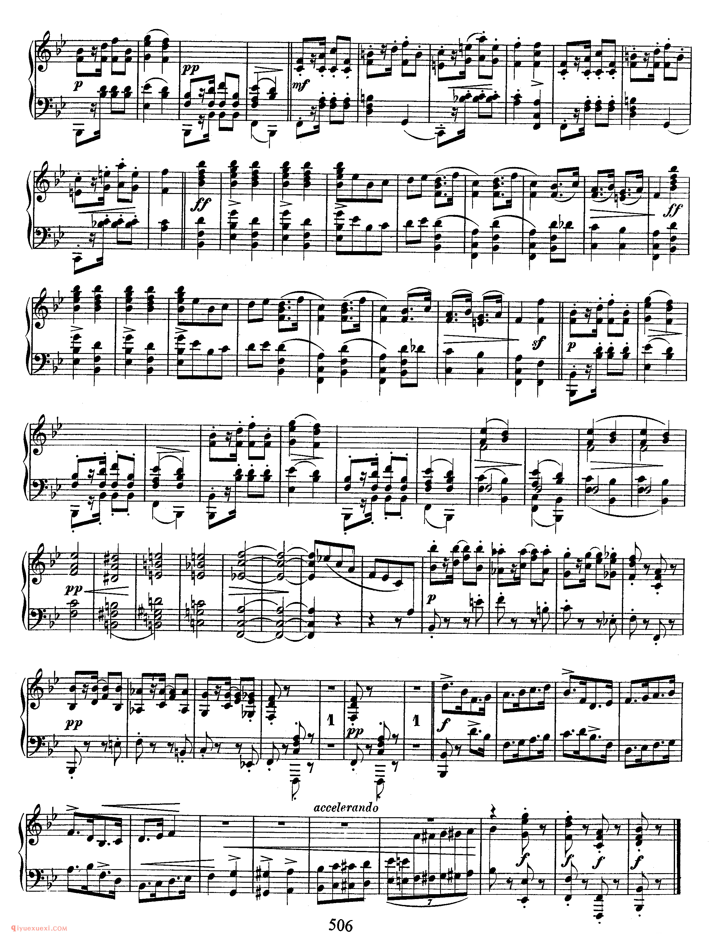 舒曼《维也纳狂欢节》作品26_Schumann Faschingsschwank aus Wien Op.26_舒曼钢琴谱