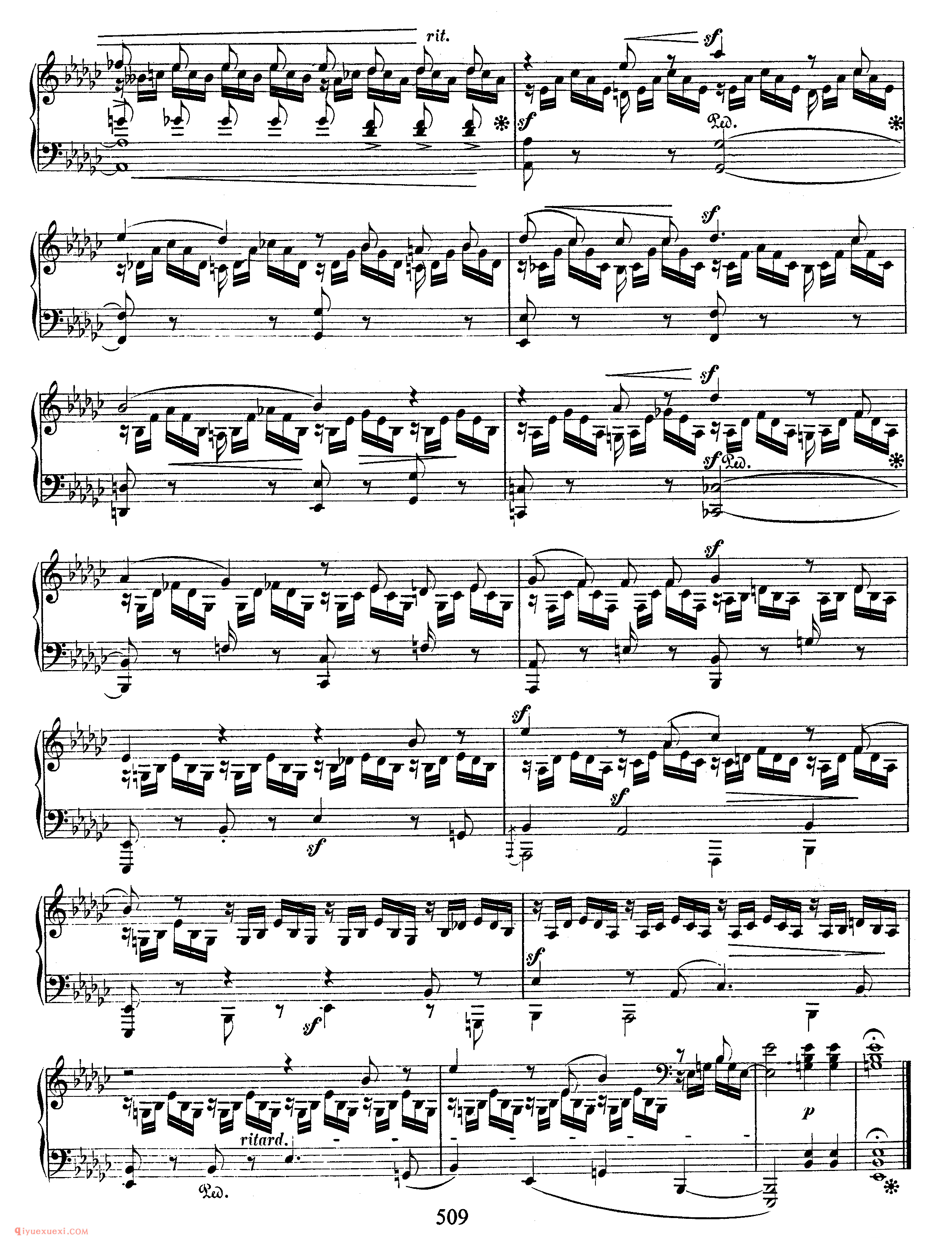 舒曼《维也纳狂欢节》作品26_Schumann Faschingsschwank aus Wien Op.26_舒曼钢琴谱