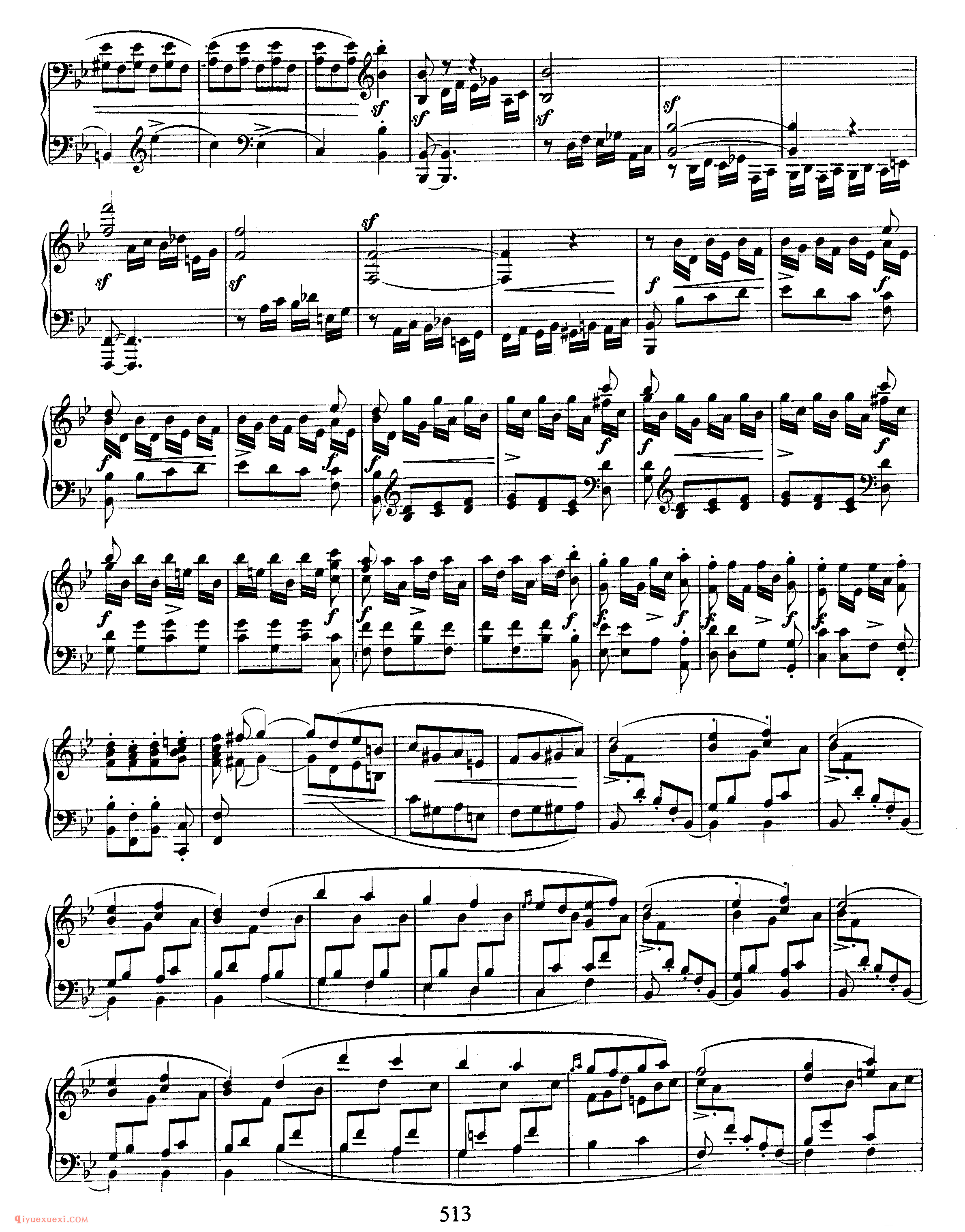 舒曼《维也纳狂欢节》作品26_Schumann Faschingsschwank aus Wien Op.26_舒曼钢琴谱