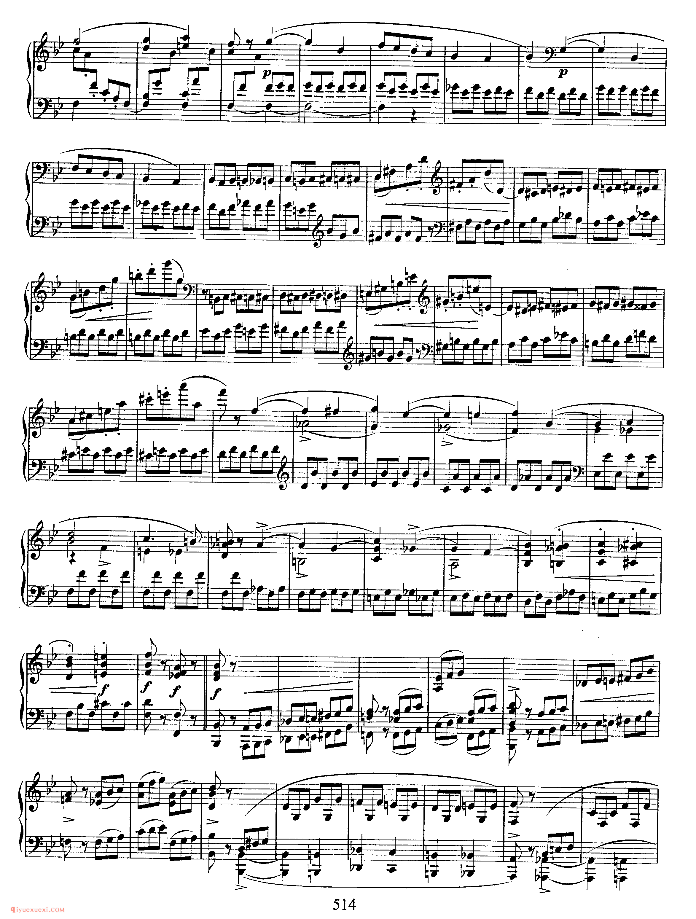 舒曼《维也纳狂欢节》作品26_Schumann Faschingsschwank aus Wien Op.26_舒曼钢琴谱