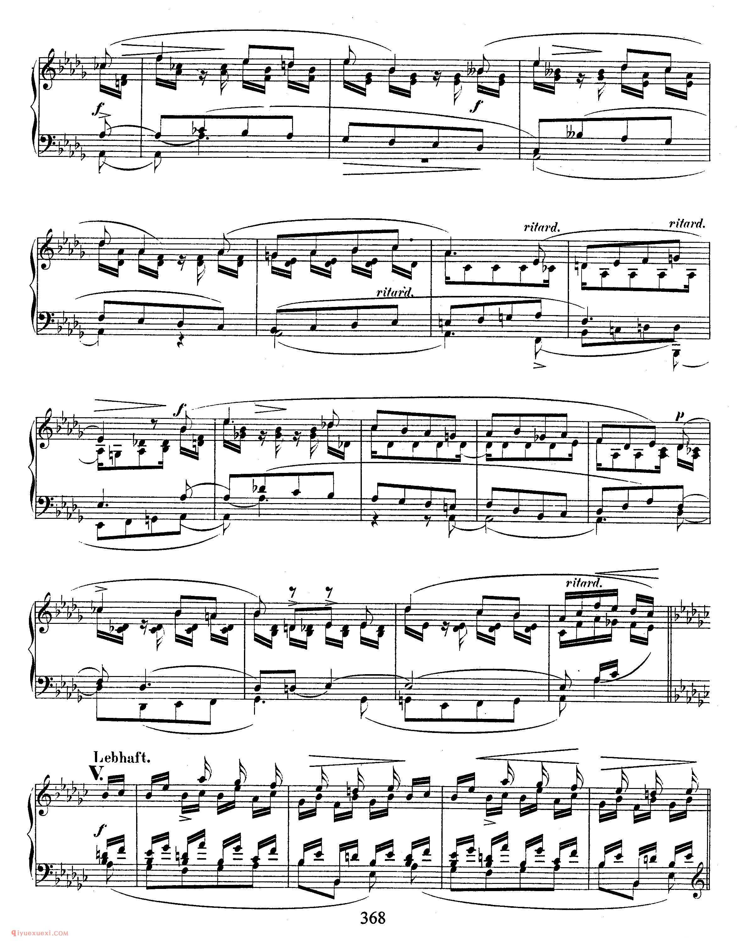 舒曼《花之歌》作品19_Schumann Blumenstuck Op.19_舒曼钢琴谱
