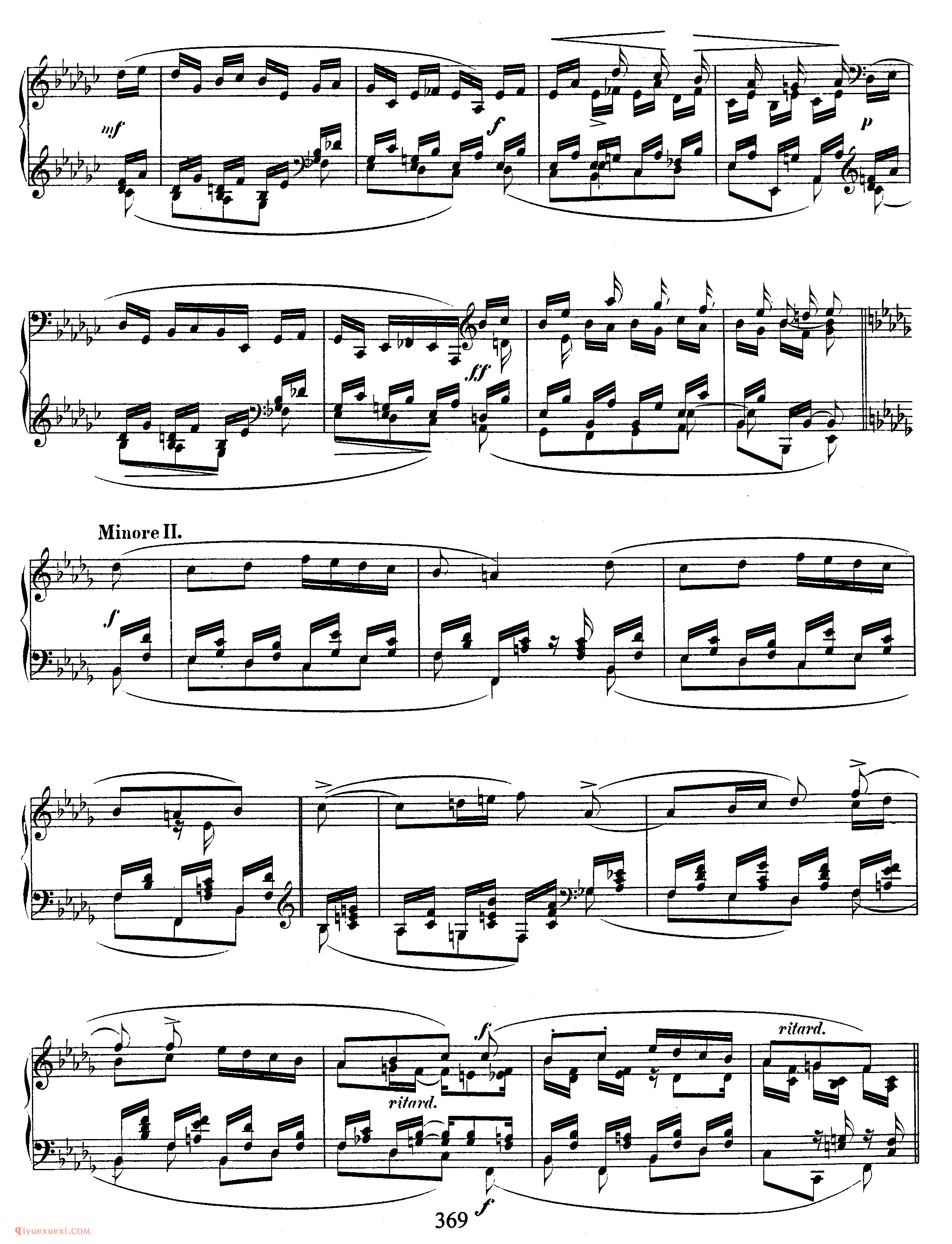 舒曼《花之歌》作品19_Schumann Blumenstuck Op.19_舒曼钢琴谱
