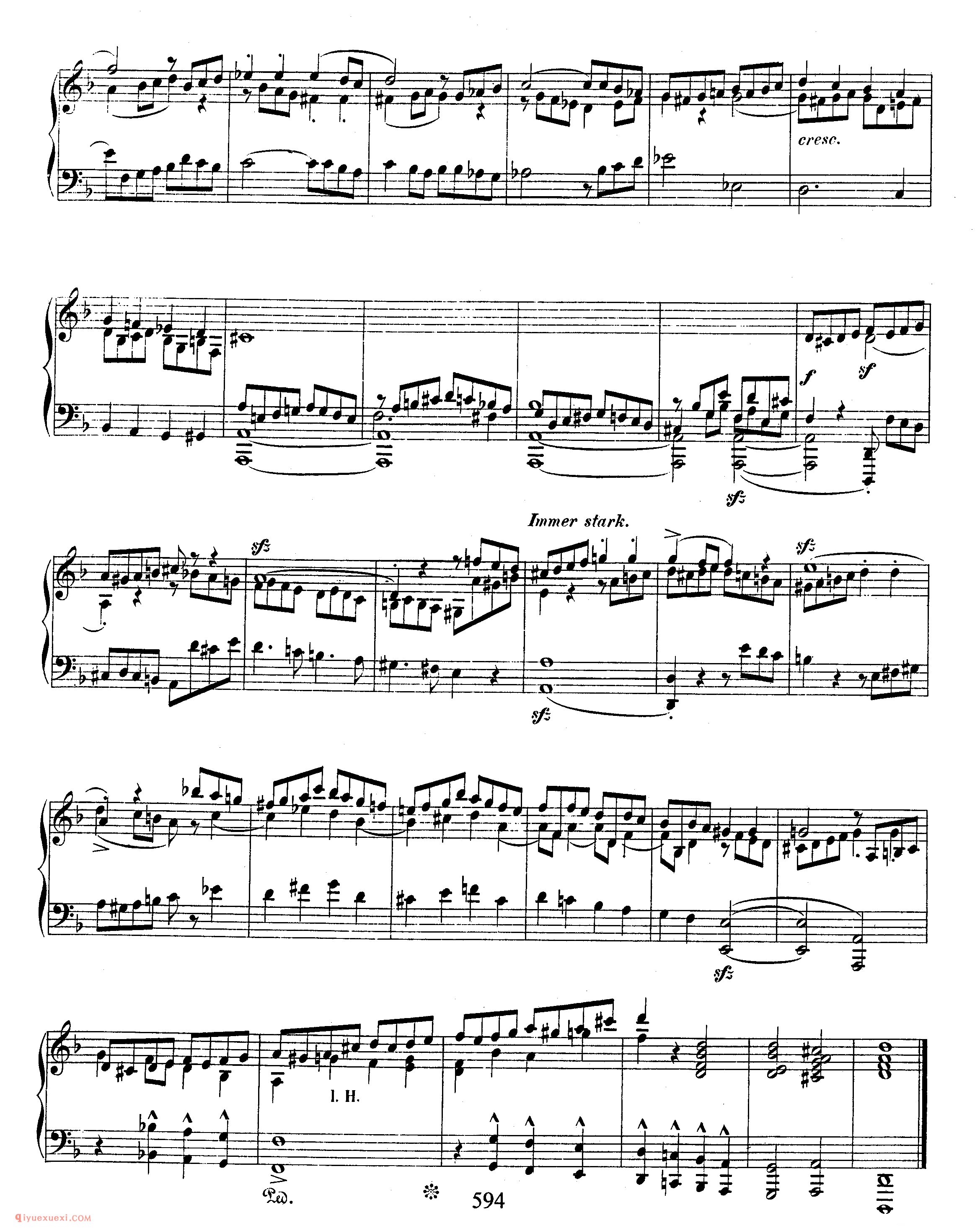 舒曼《四首赋格》作品72_Schumann 4 Fugues Op.72_舒曼钢琴谱