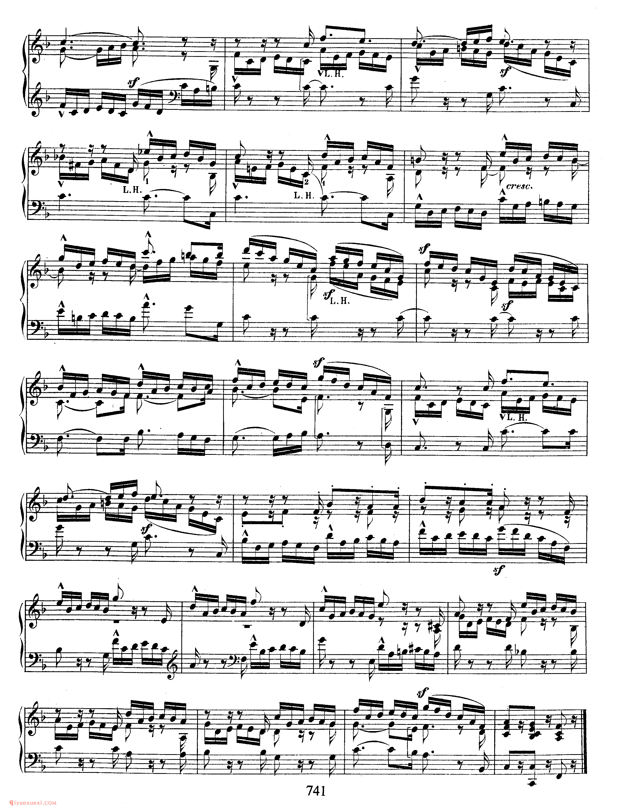 舒曼《七首钢琴小赋格》作品126_Schumann 7 Klavierstucke in Fughettenform Op.126_舒曼钢琴谱