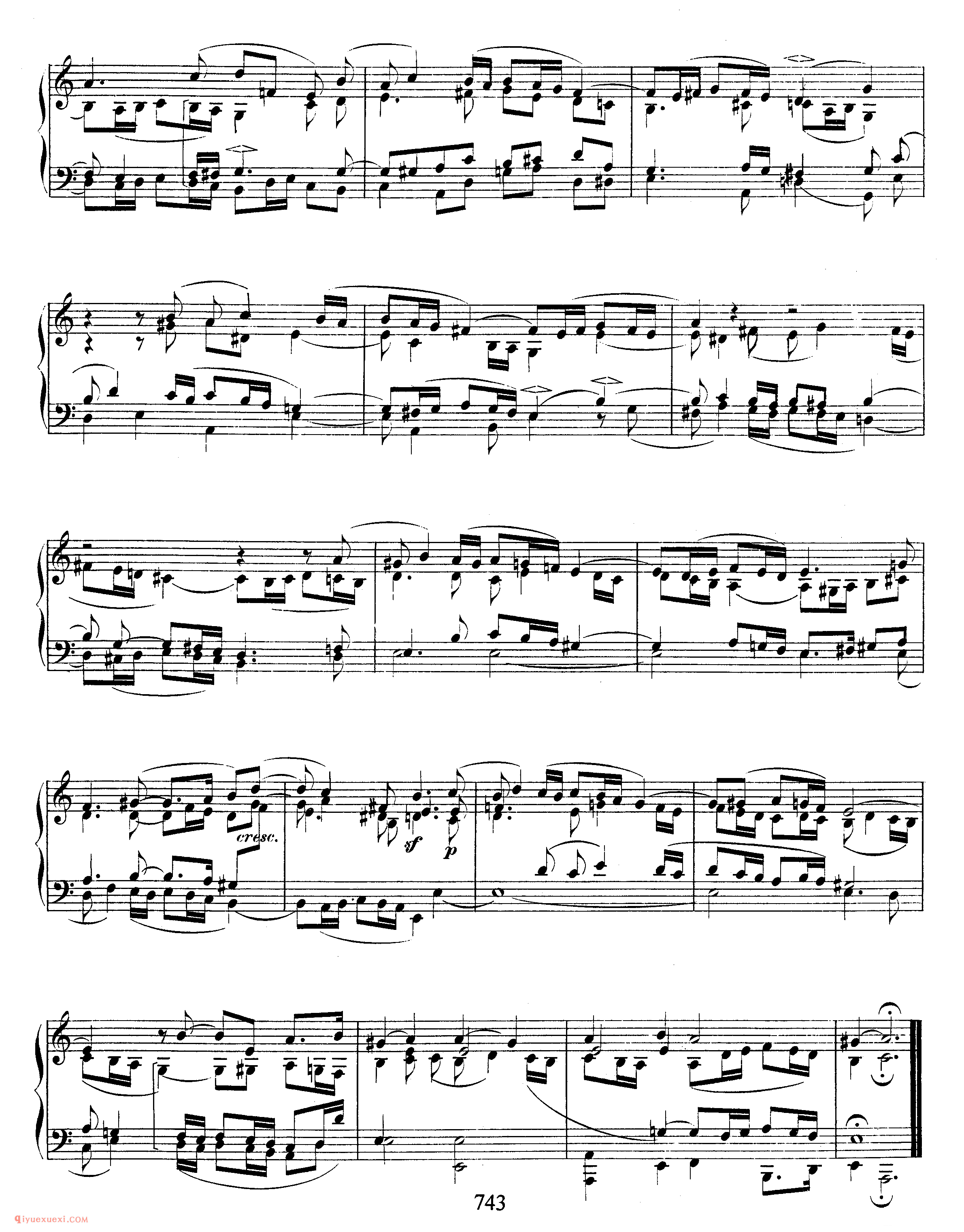 舒曼《七首钢琴小赋格》作品126_Schumann 7 Klavierstucke in Fughettenform Op.126_舒曼钢琴谱