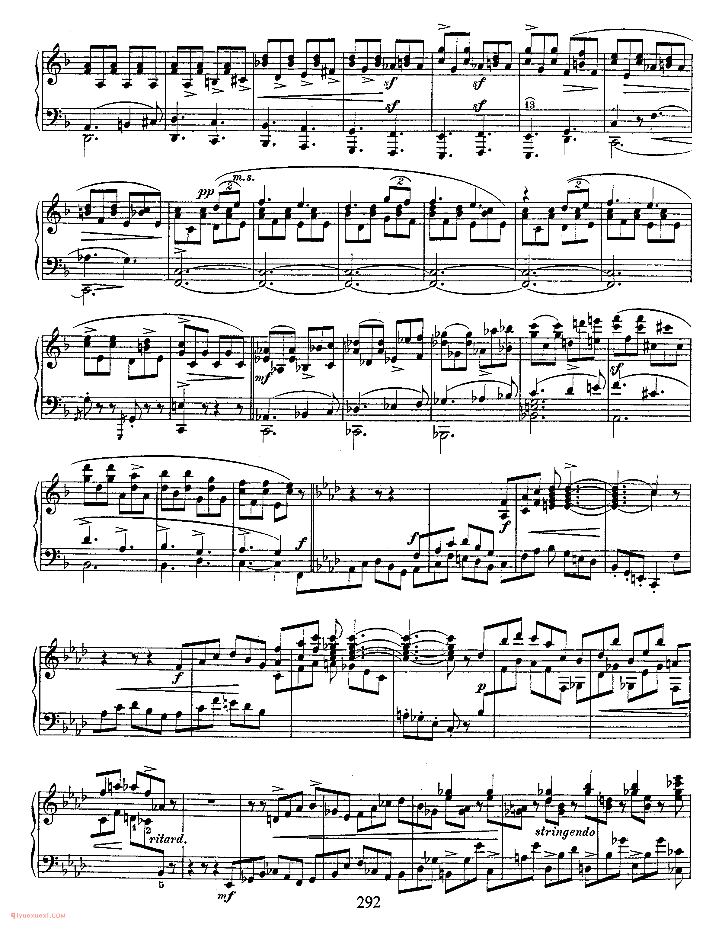 Schumann - Scherzo (originally intended for Sonata No.3 in F Minor, Op.14)_舒曼钢琴谱