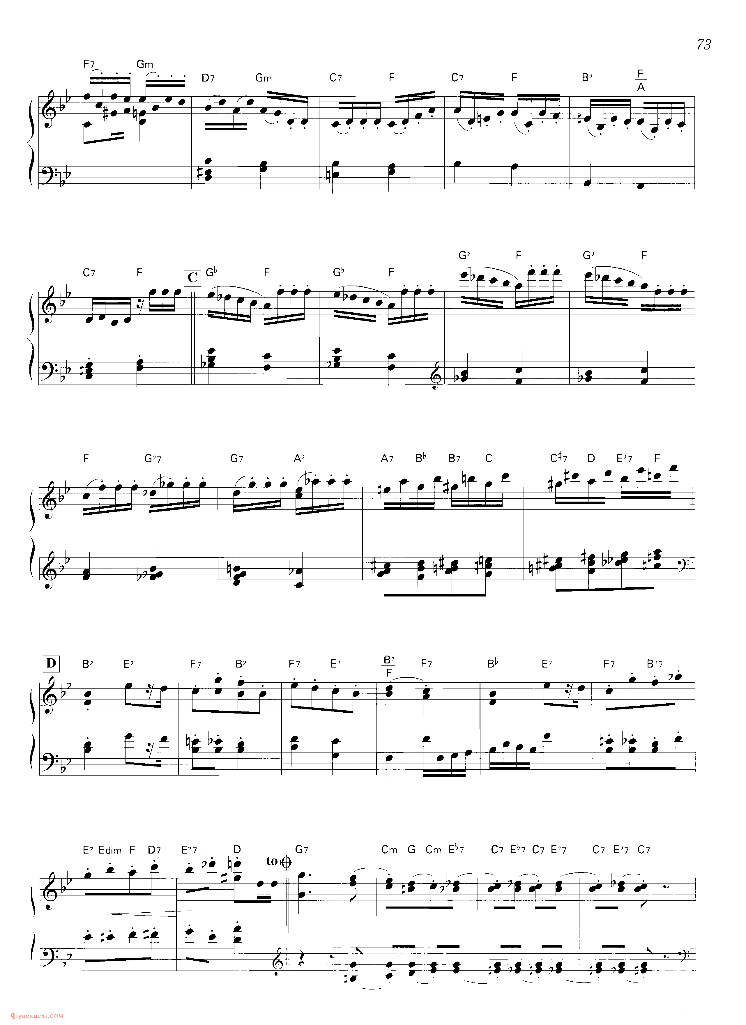 Ouverture Miniature-The Nutcracker B.iiet. Op.1_圣诞钢琴独奏乐谱