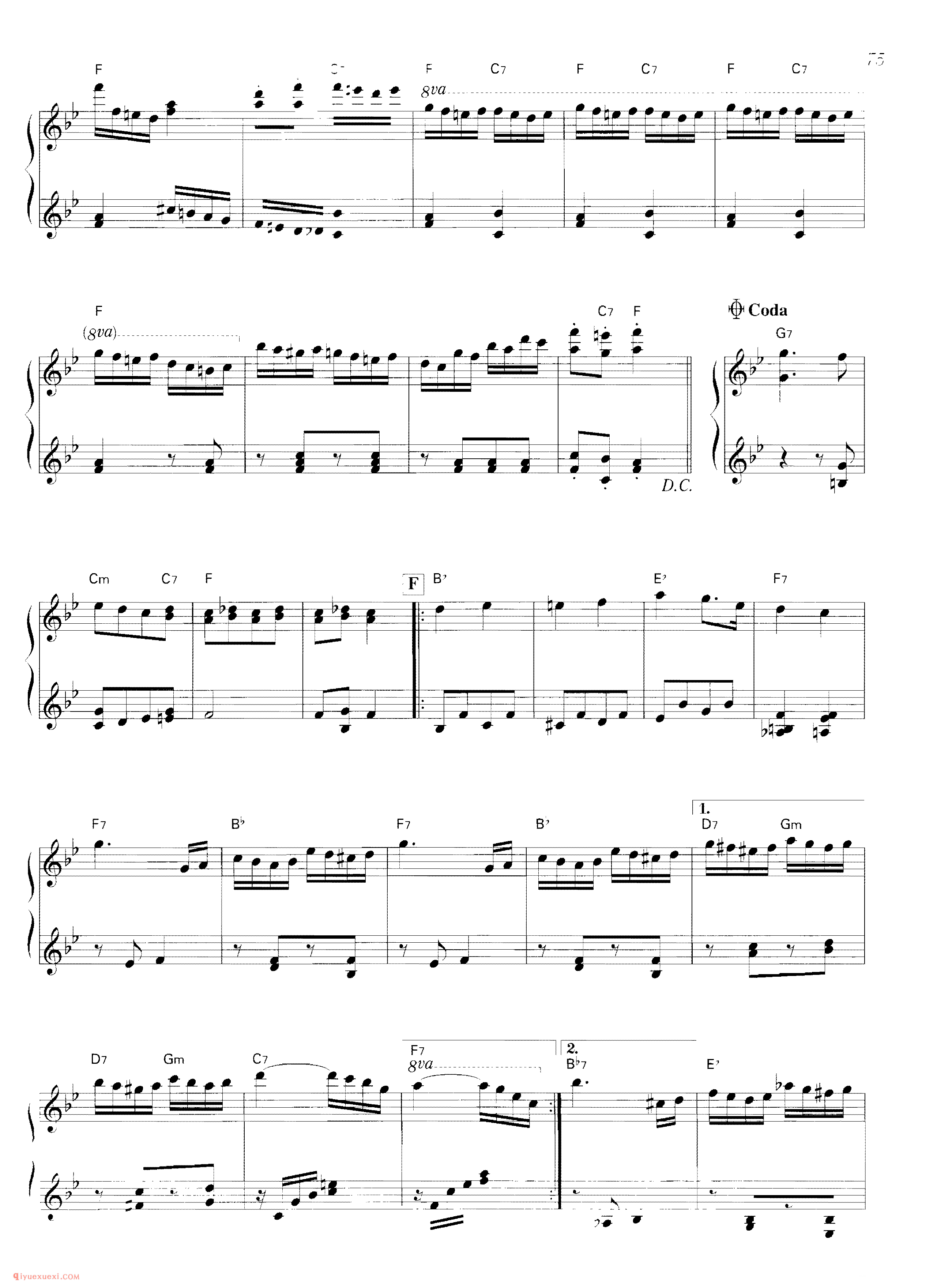 Ouverture Miniature-The Nutcracker B.iiet. Op.1_圣诞钢琴独奏乐谱