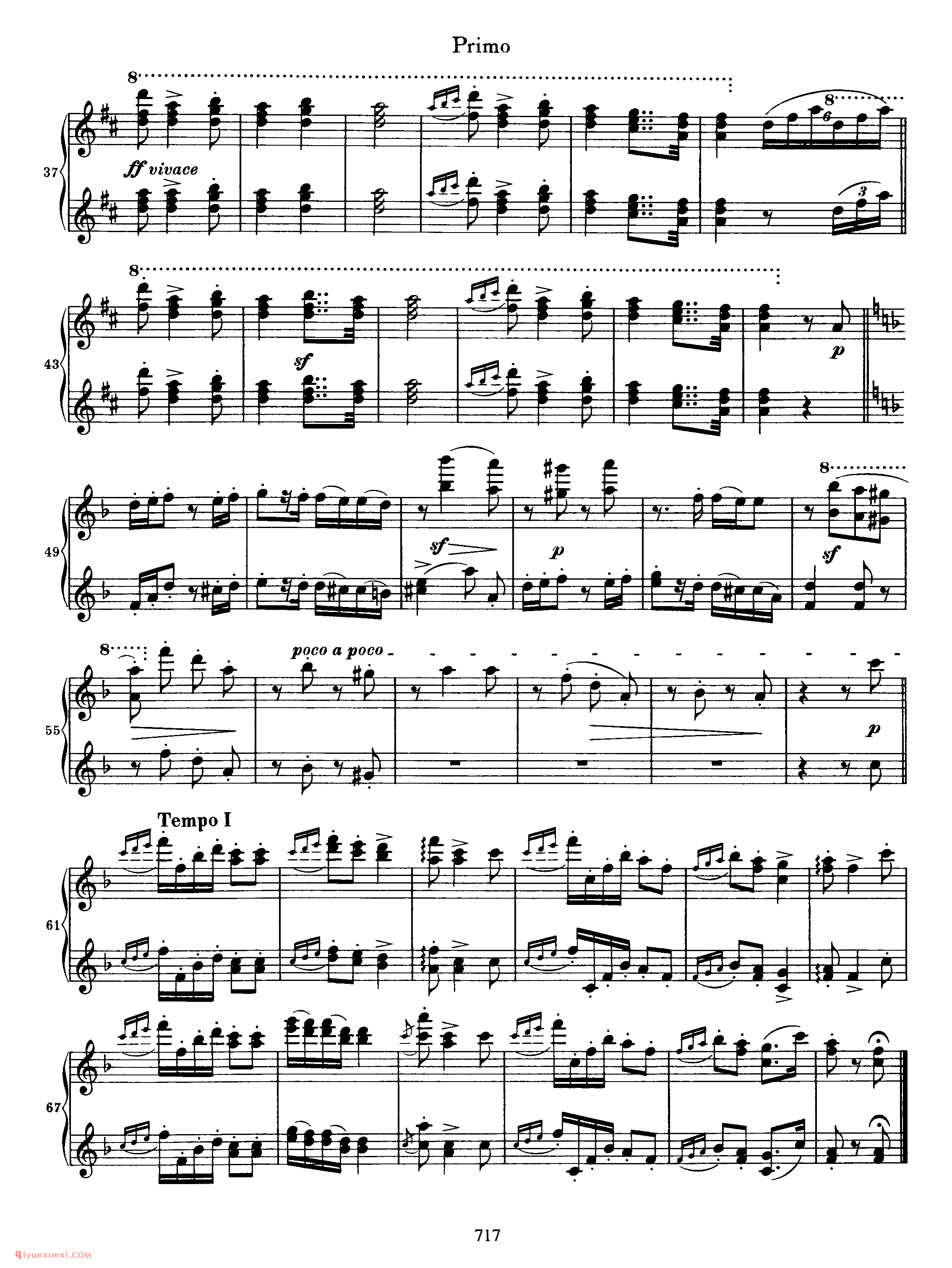 Hungarian Dance No. 3 in F Major_勃拉姆斯《匈牙利舞曲》四手联弹