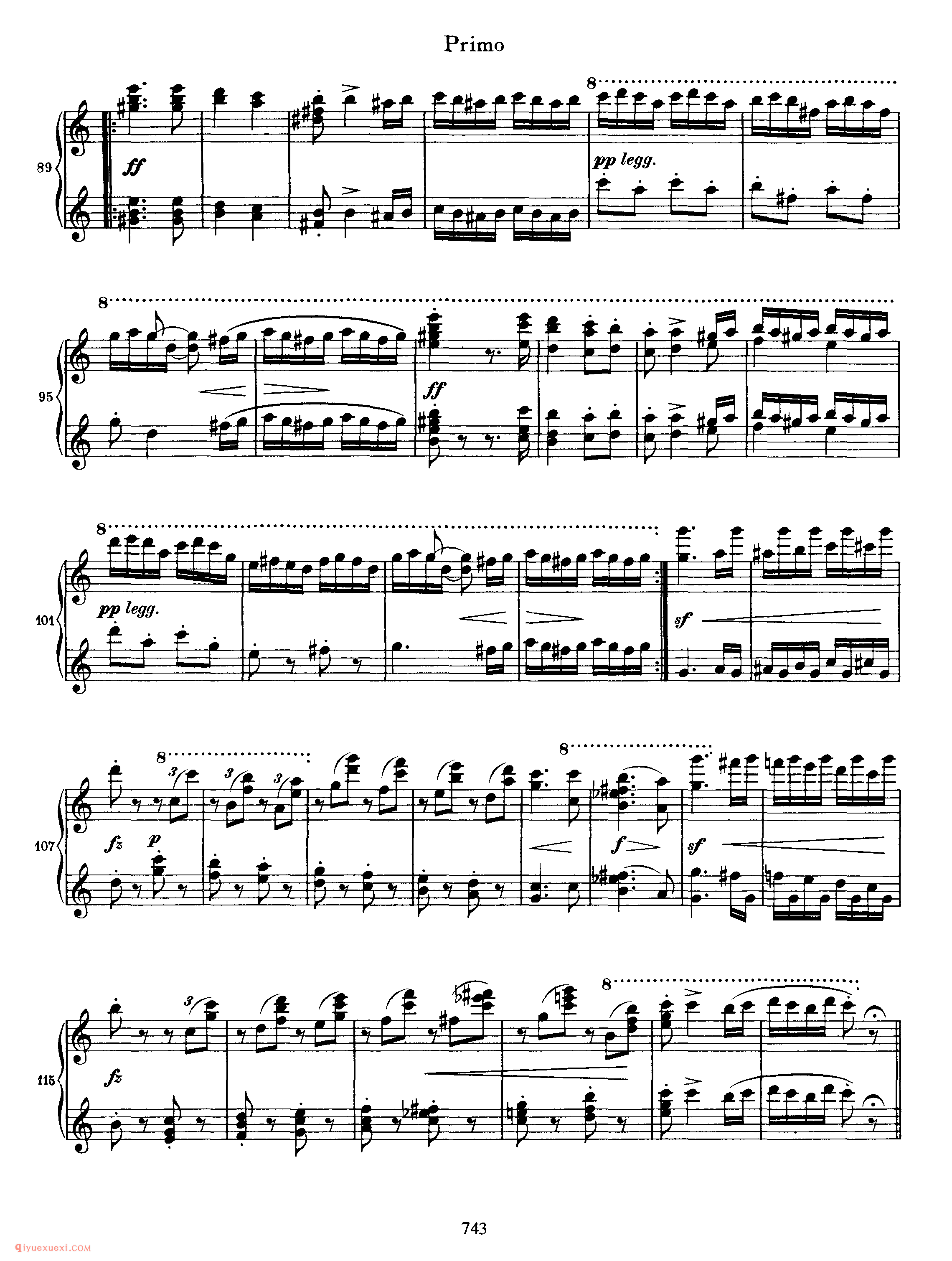 Hungarian Dance No. 8 in A Minor_勃拉姆斯《匈牙利舞曲》四手联弹