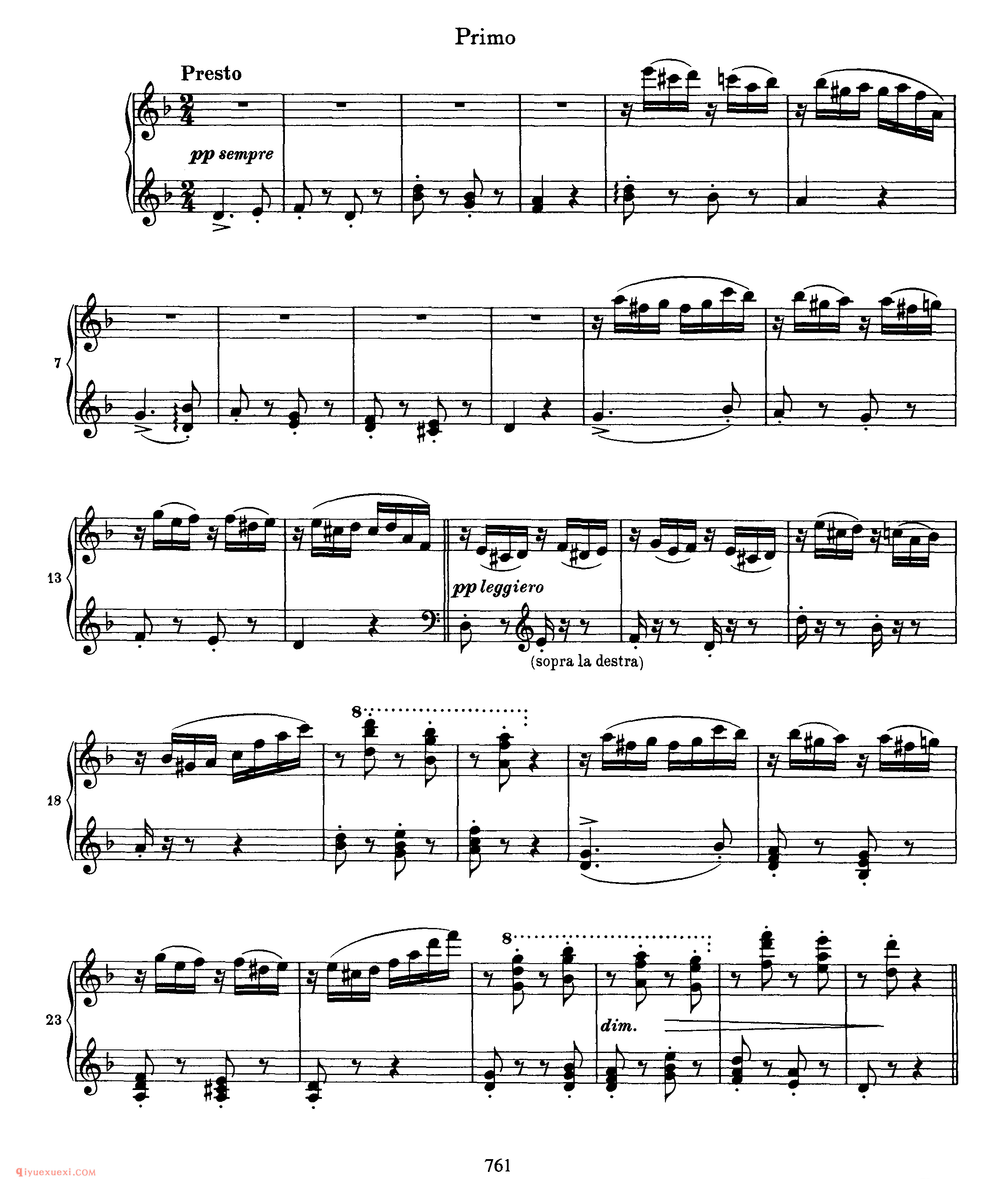 Hungarian Dance No.12 in D Minor_勃拉姆斯《匈牙利舞曲》四手联弹