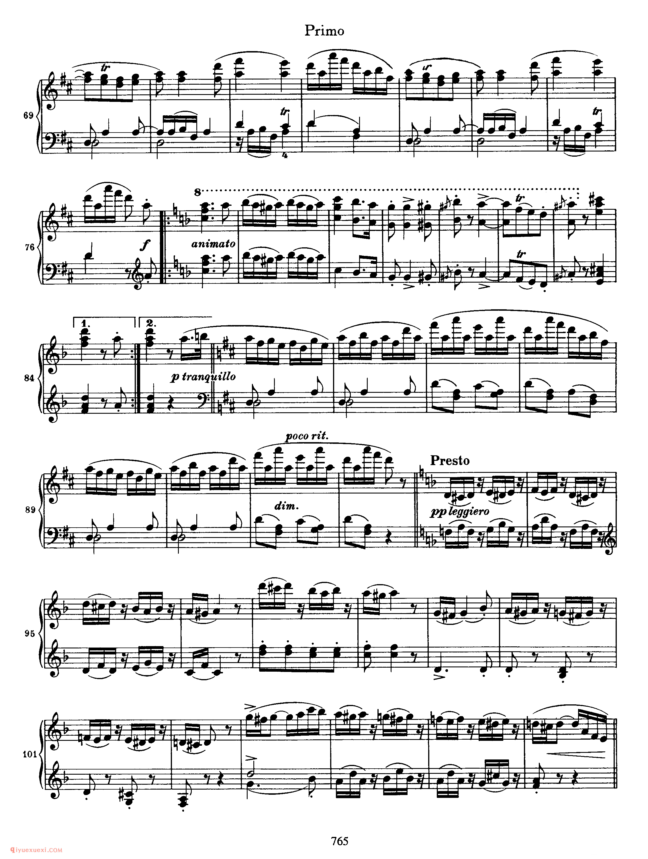 Hungarian Dance No.12 in D Minor_勃拉姆斯《匈牙利舞曲》四手联弹