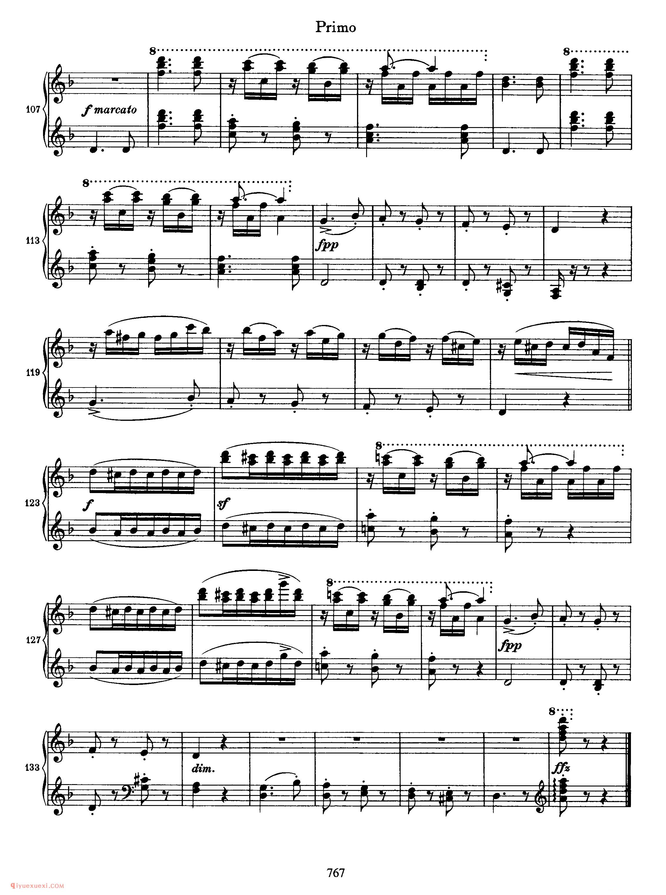 Hungarian Dance No.12 in D Minor_勃拉姆斯《匈牙利舞曲》四手联弹