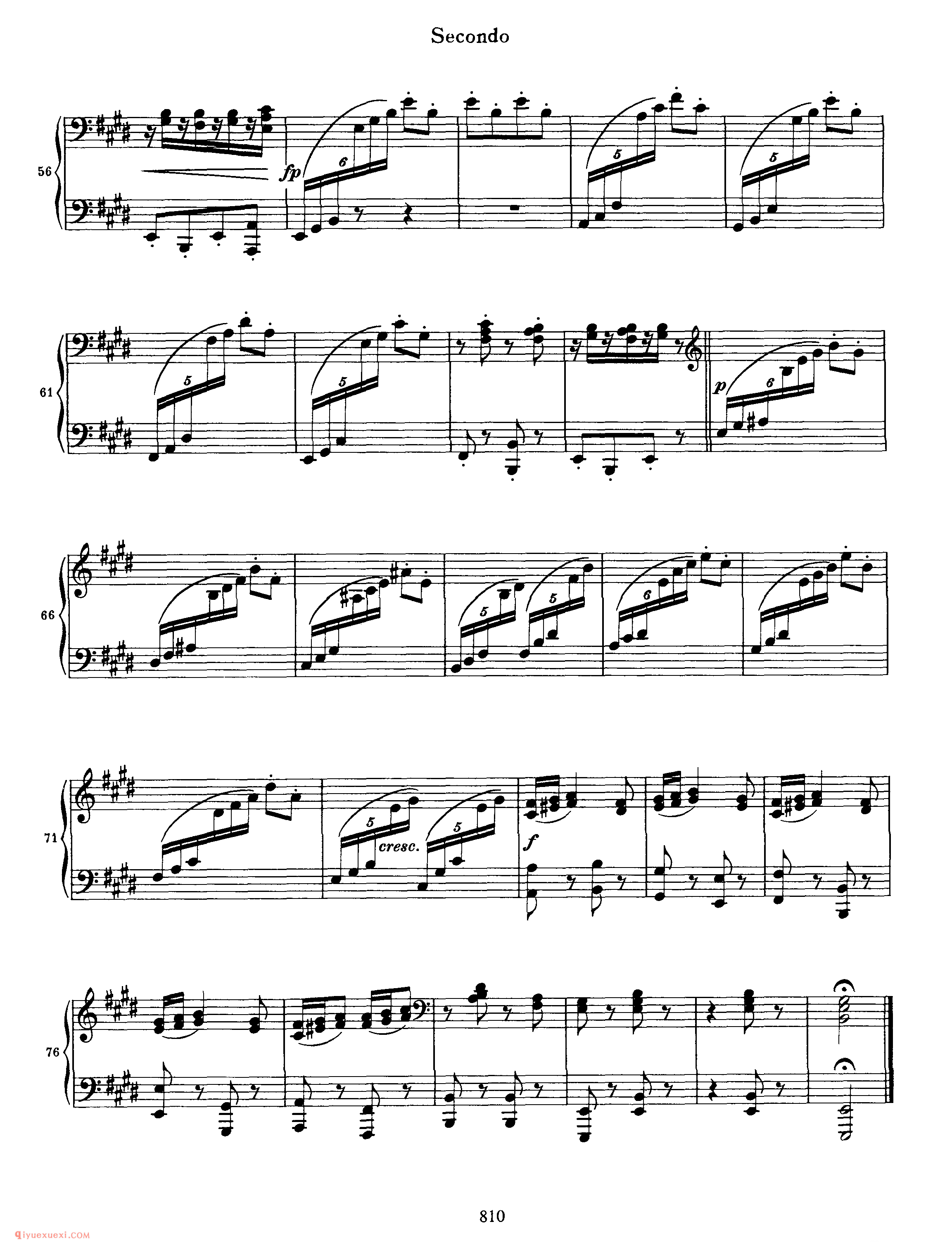 Hungarian Dance No.21 in E Minor_勃拉姆斯《匈牙利舞曲》四手联弹