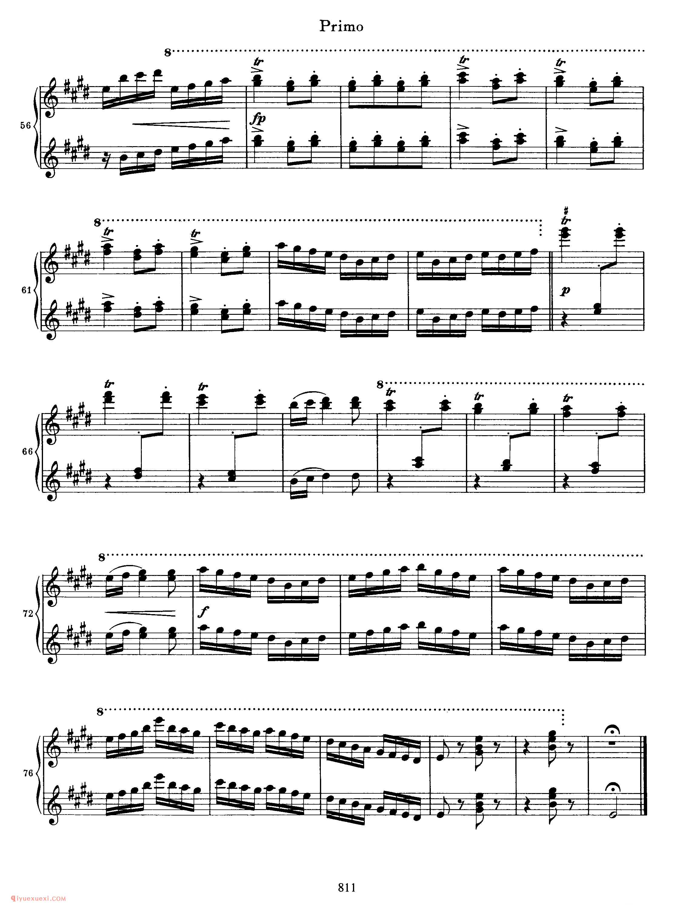 Hungarian Dance No.21 in E Minor_勃拉姆斯《匈牙利舞曲》四手联弹