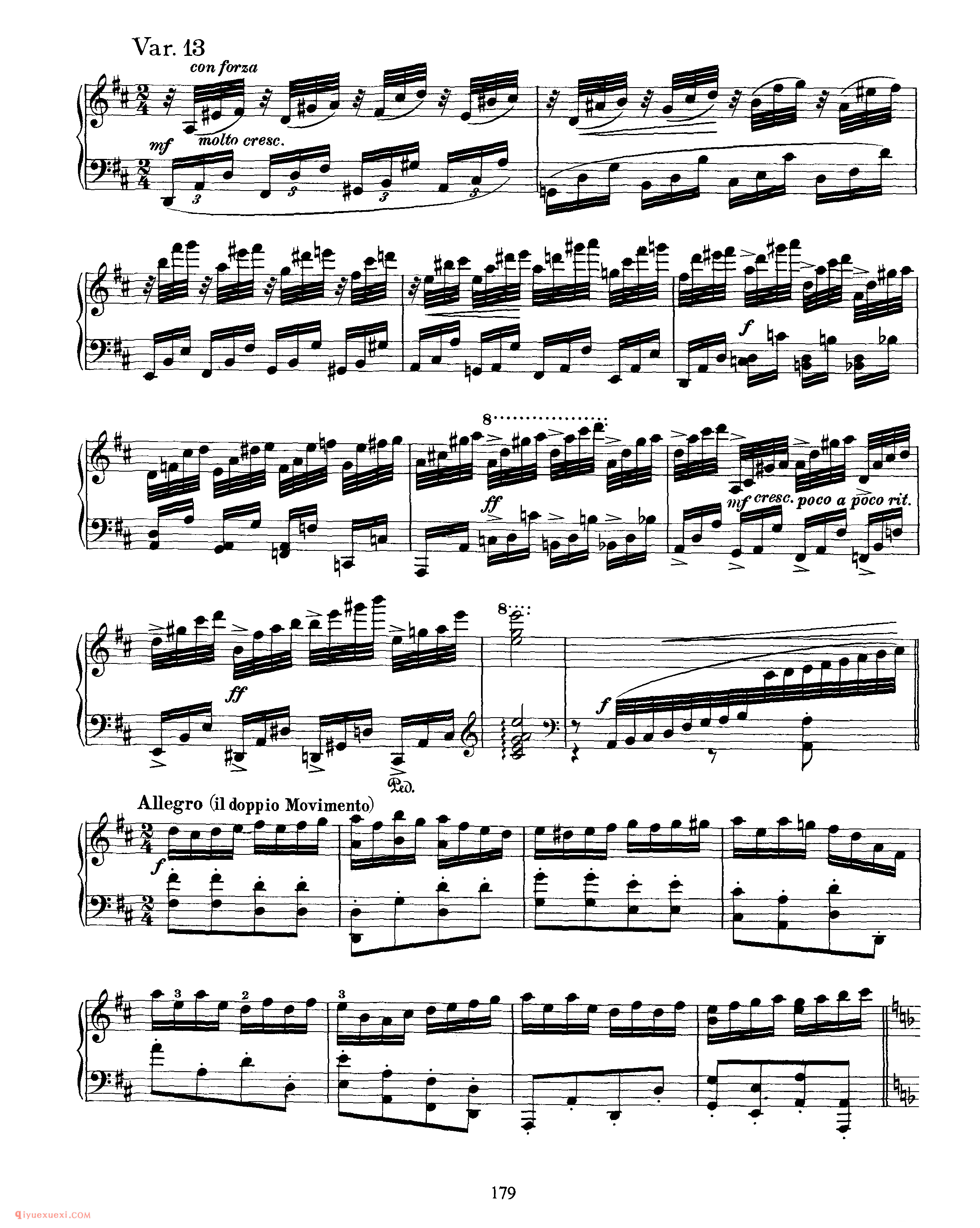 Variations on a Hungarian Song, Op 21_变奏曲_勃拉姆斯