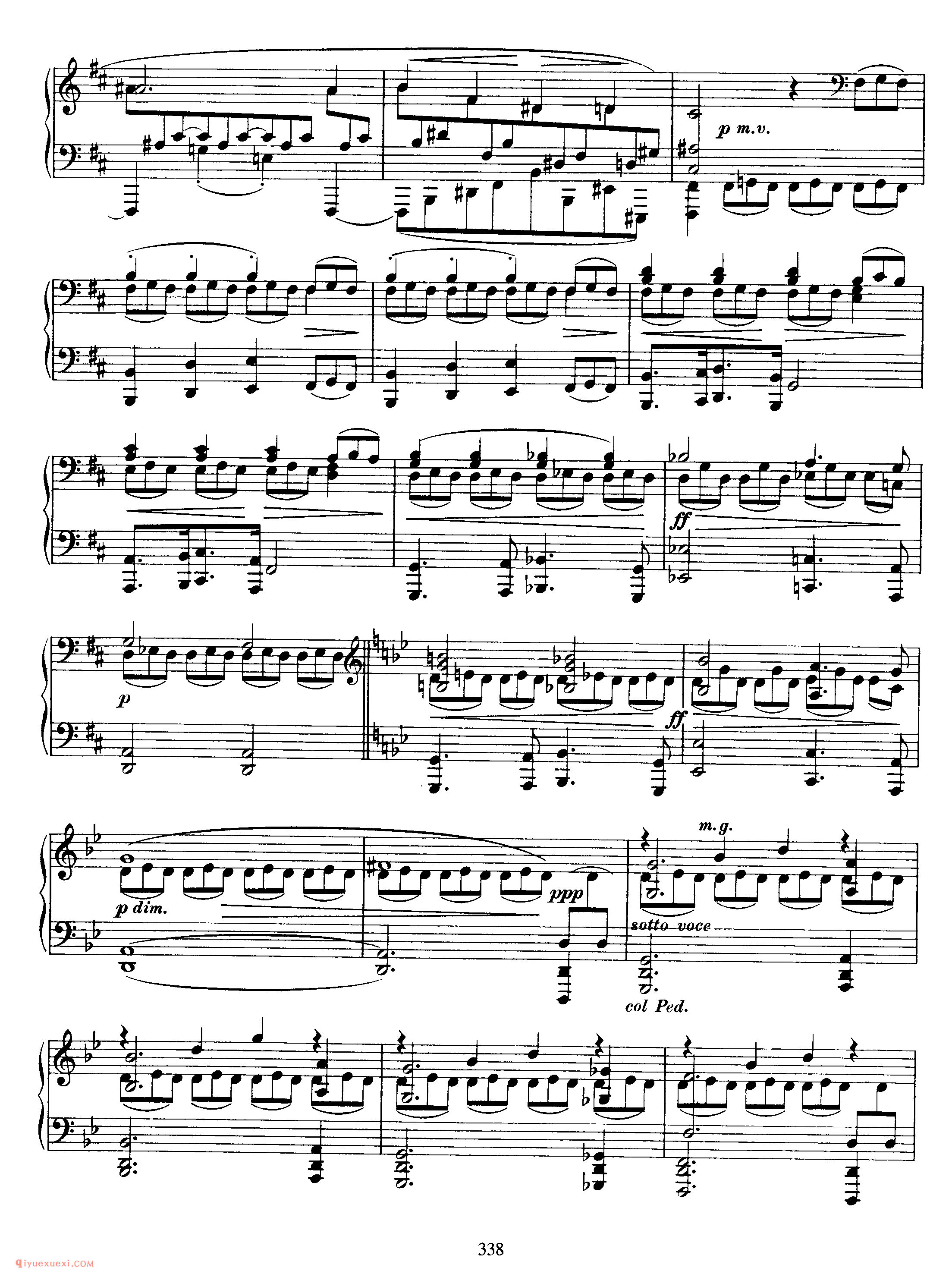 勃拉姆斯两首狂想曲_Brahms Rhapsodies Op.79_约翰内斯·勃拉姆斯钢琴乐曲