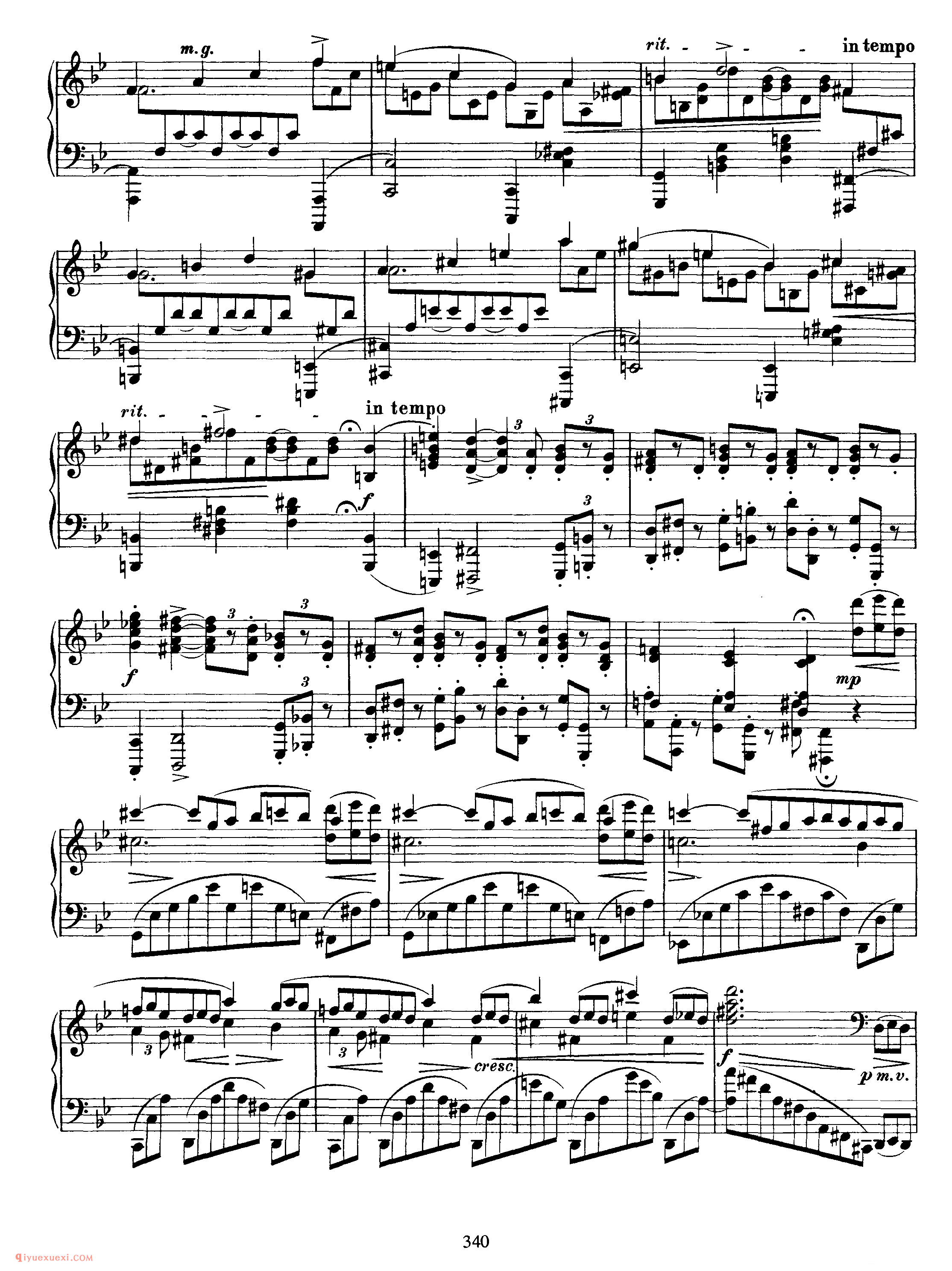 勃拉姆斯两首狂想曲_Brahms Rhapsodies Op.79_约翰内斯·勃拉姆斯钢琴乐曲