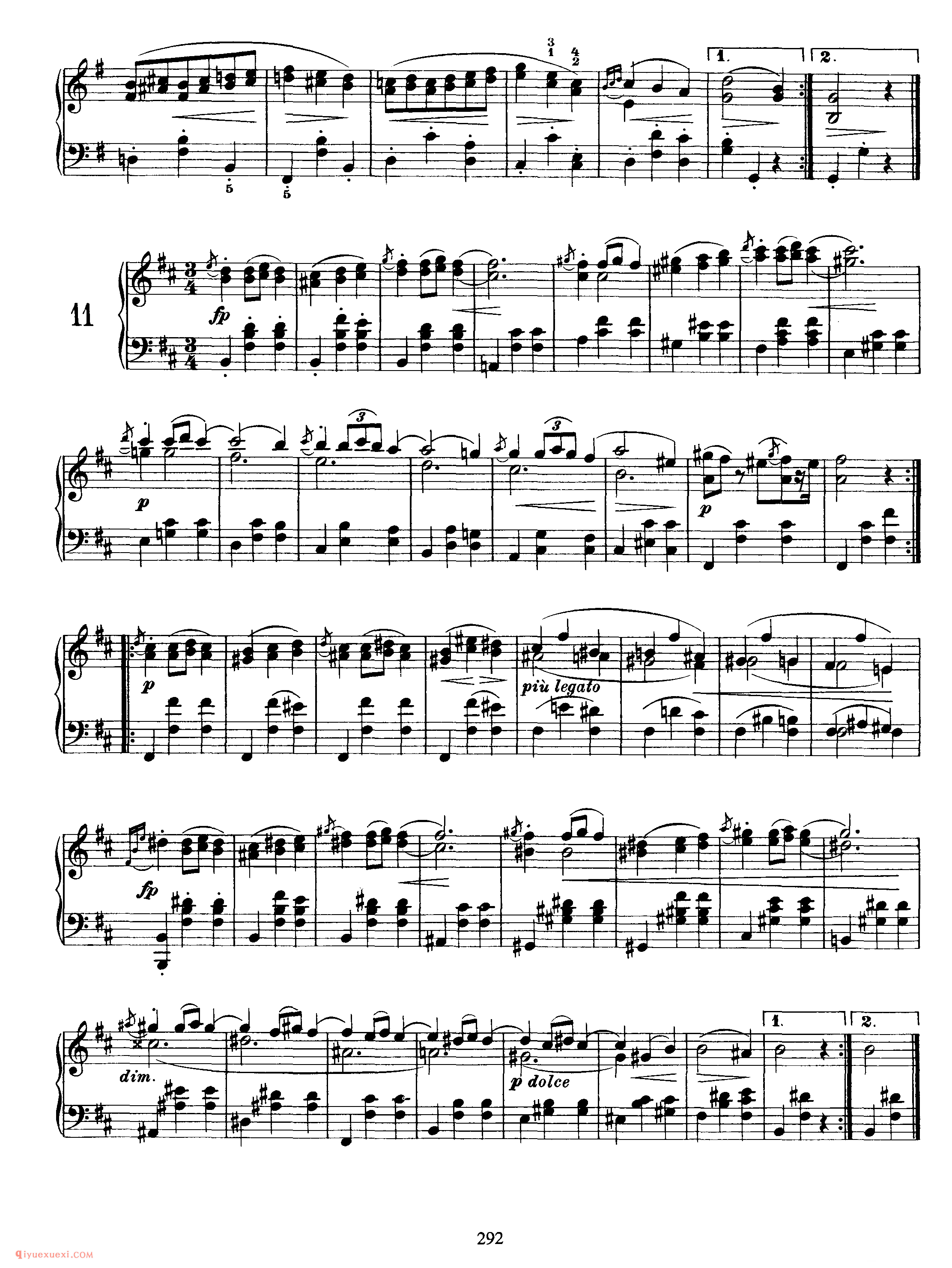 勃拉姆斯《16首圆舞曲》作品39_Waltzes, Op 39 (Simplified)_约翰内斯·勃拉姆斯钢琴乐谱