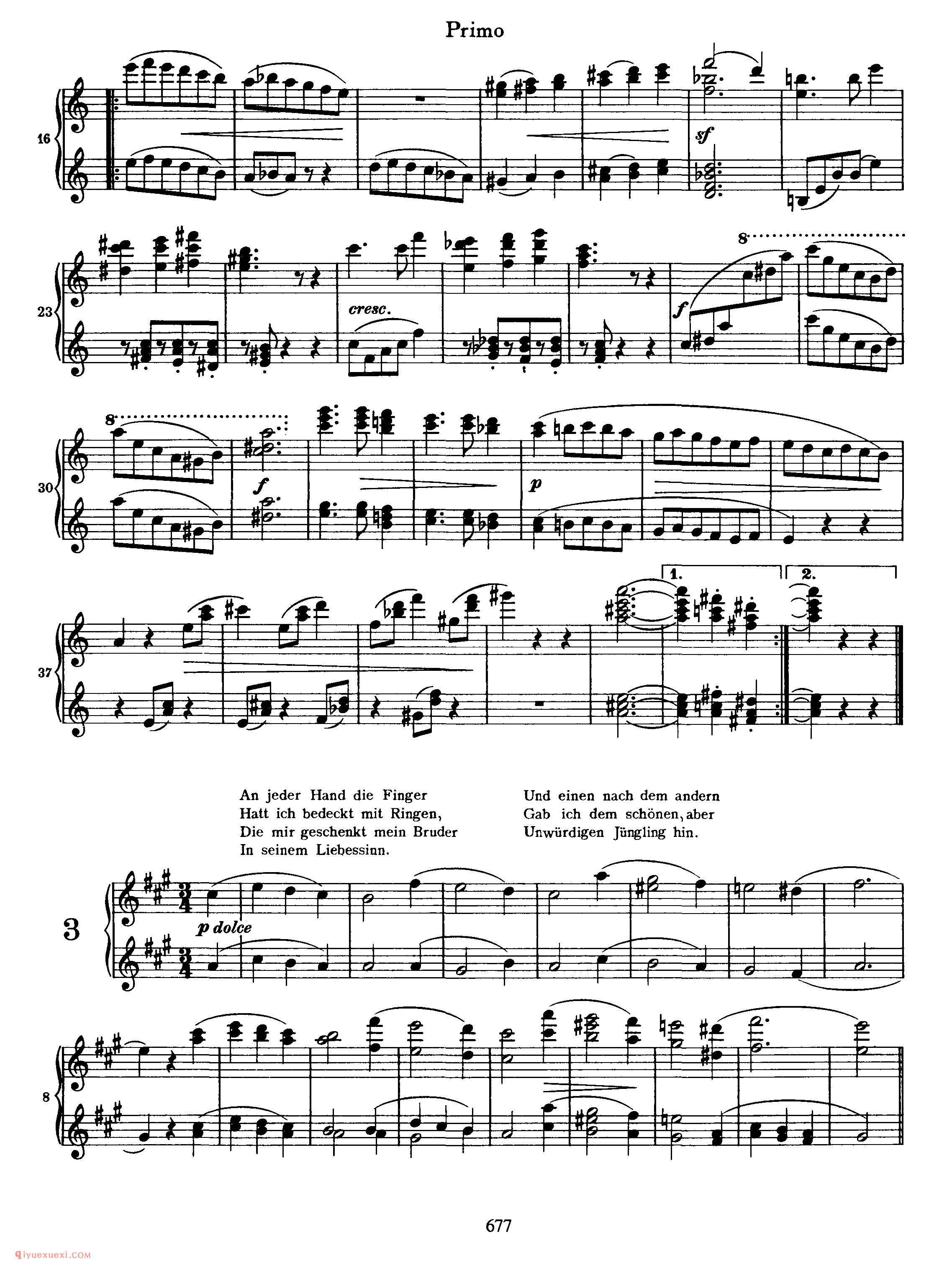 勃拉姆斯新情歌圆舞曲四手联弹作品65_New Liebeslieder Waltzes, Op 65a (4 Hands)_约翰内斯·勃拉姆斯钢琴乐谱