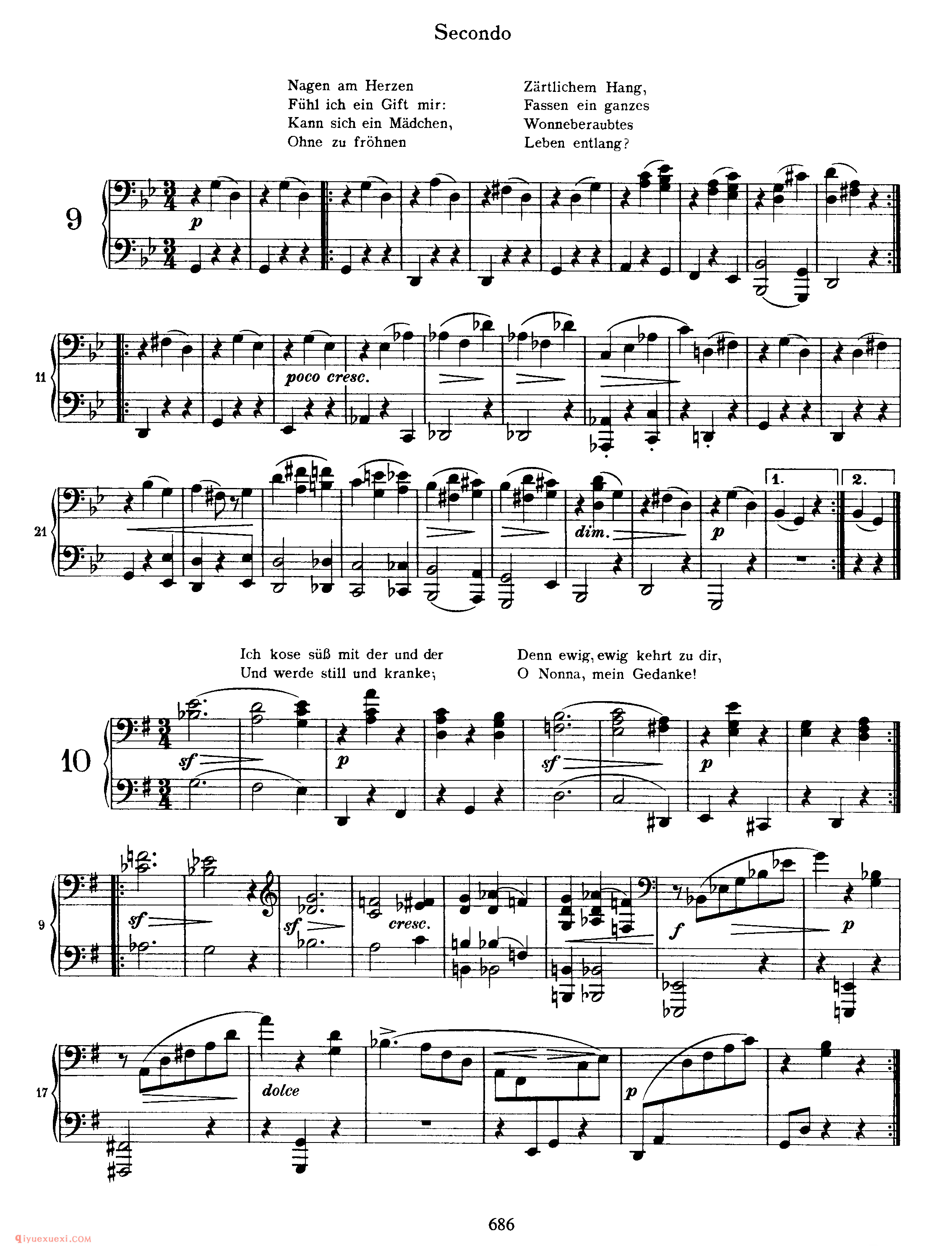 勃拉姆斯新情歌圆舞曲四手联弹作品65_New Liebeslieder Waltzes, Op 65a (4 Hands)_约翰内斯·勃拉姆斯钢琴乐谱