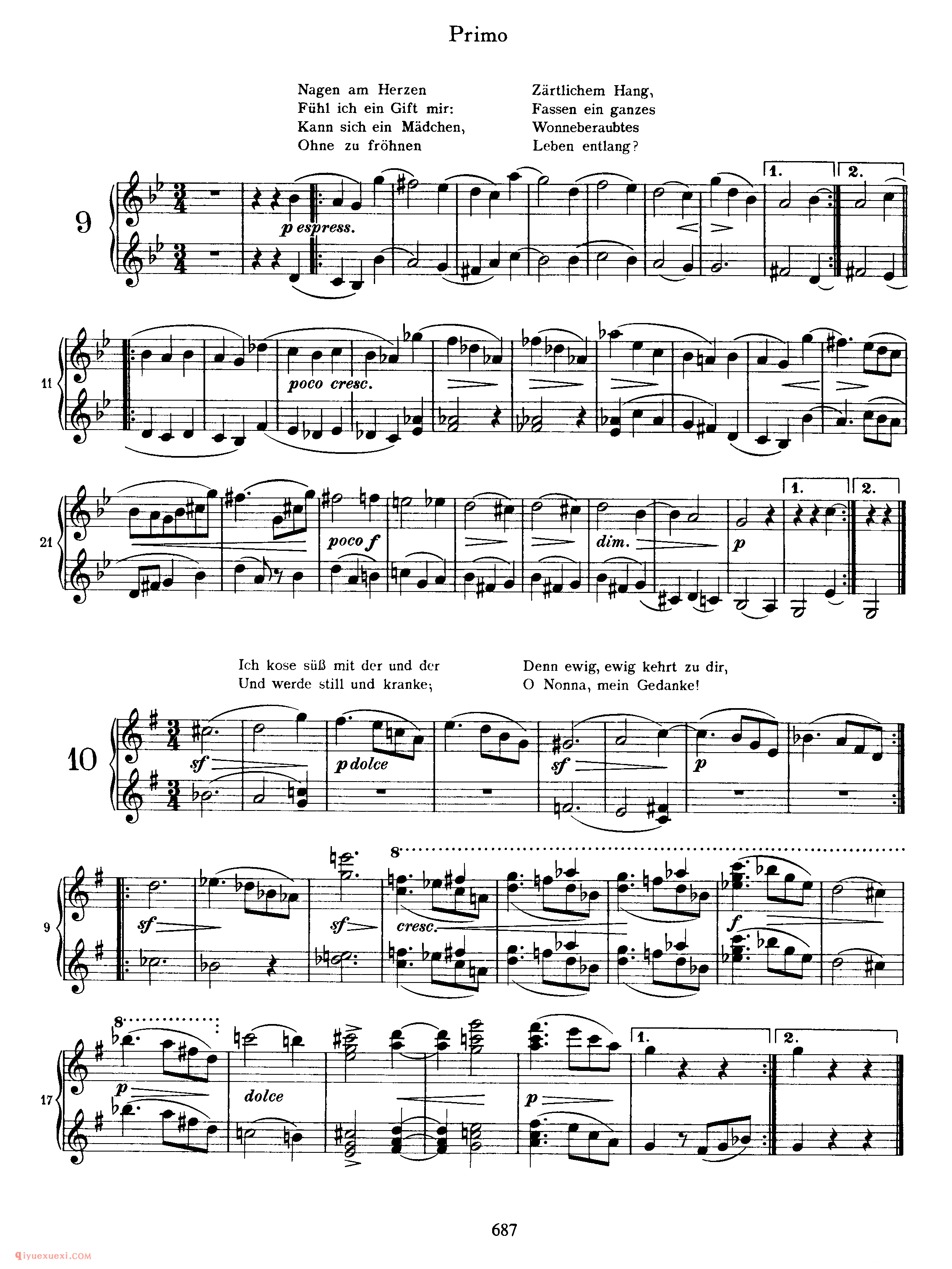 勃拉姆斯新情歌圆舞曲四手联弹作品65_New Liebeslieder Waltzes, Op 65a (4 Hands)_约翰内斯·勃拉姆斯钢琴乐谱