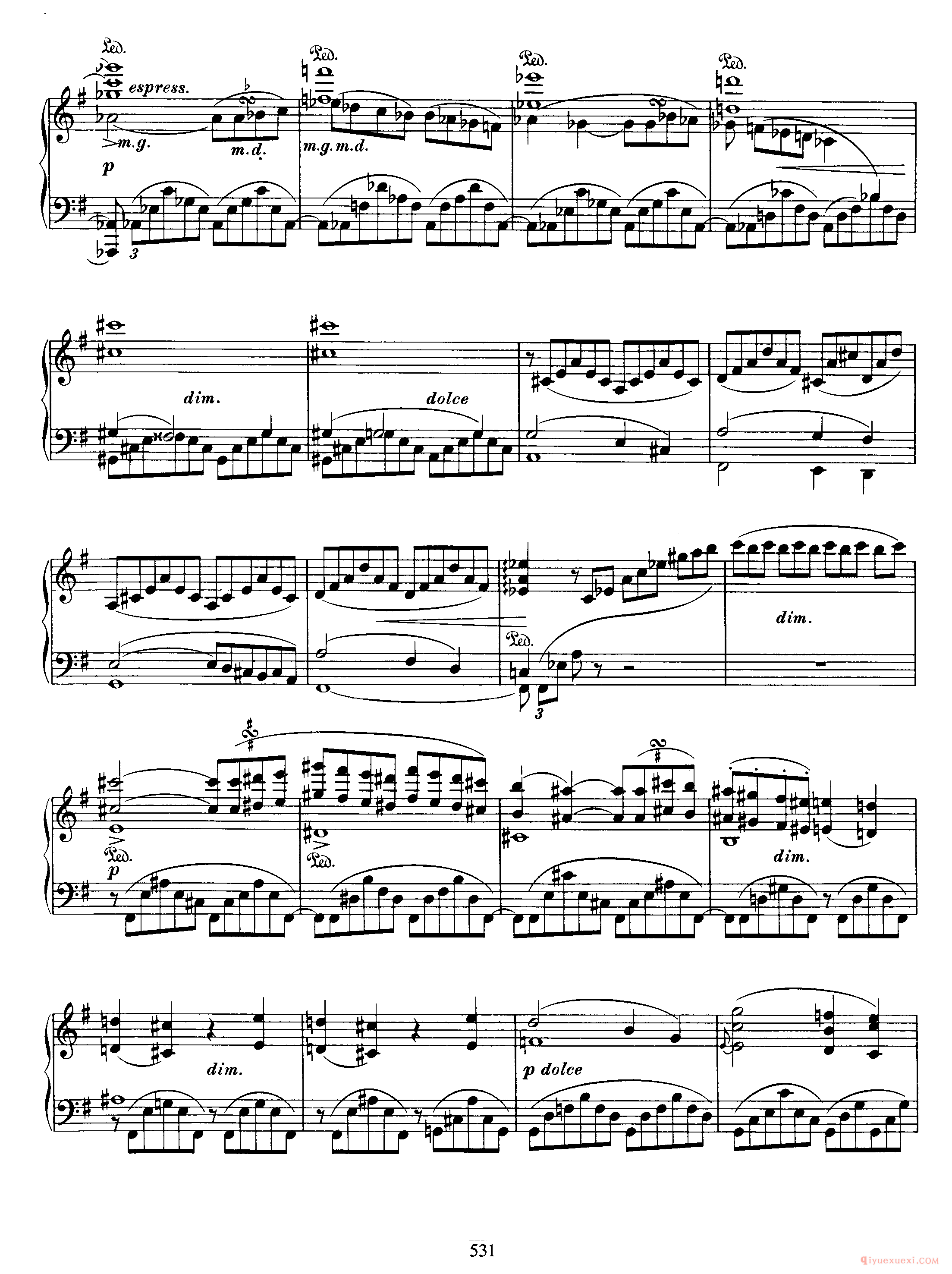 2 Cadenzas for Beethoven's Piano Concerto in G, Op 58_勃拉姆斯协奏曲华彩