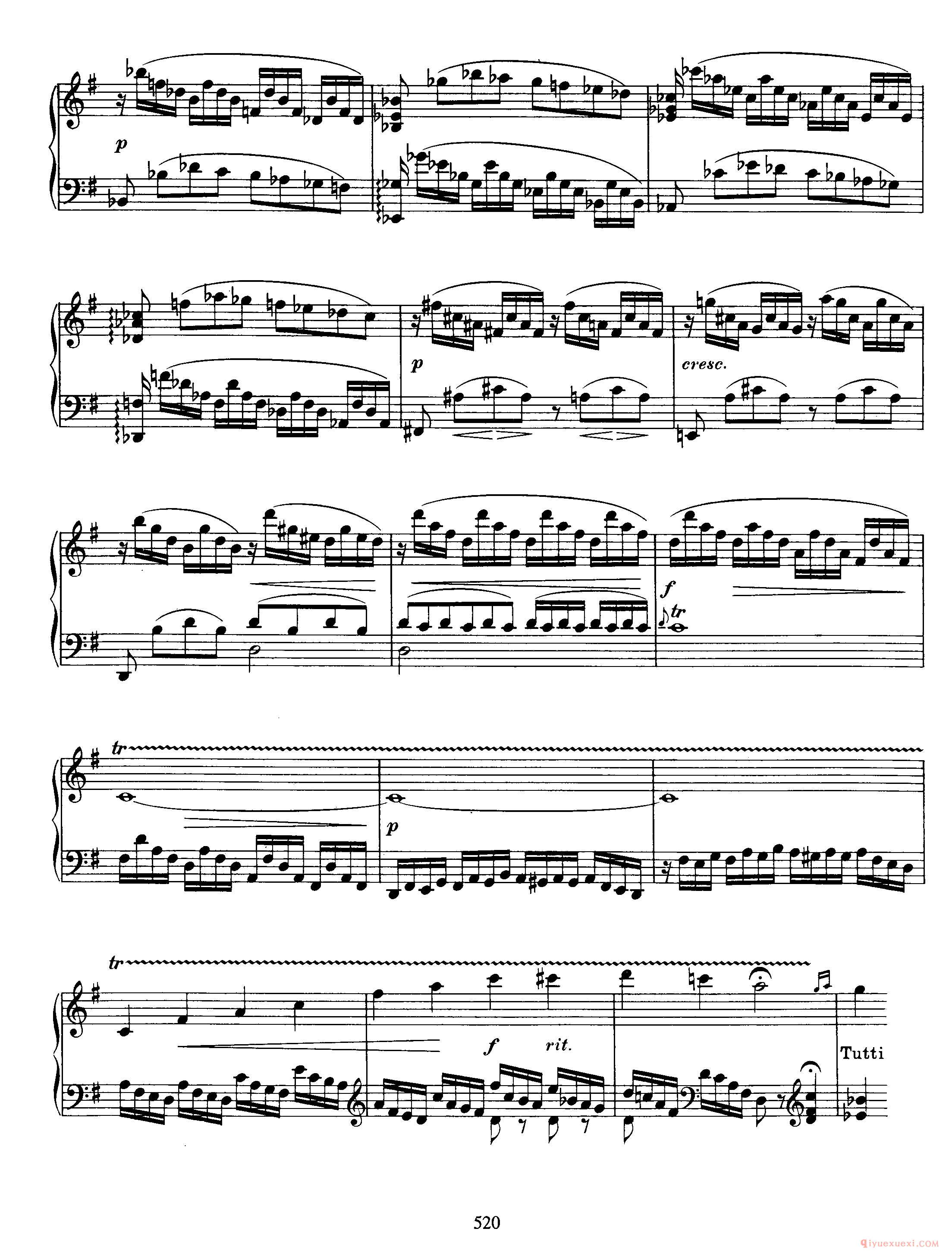 2 Cadenzas for Mozart's Piano Concerto in G, K 453_勃拉姆斯协奏曲华彩