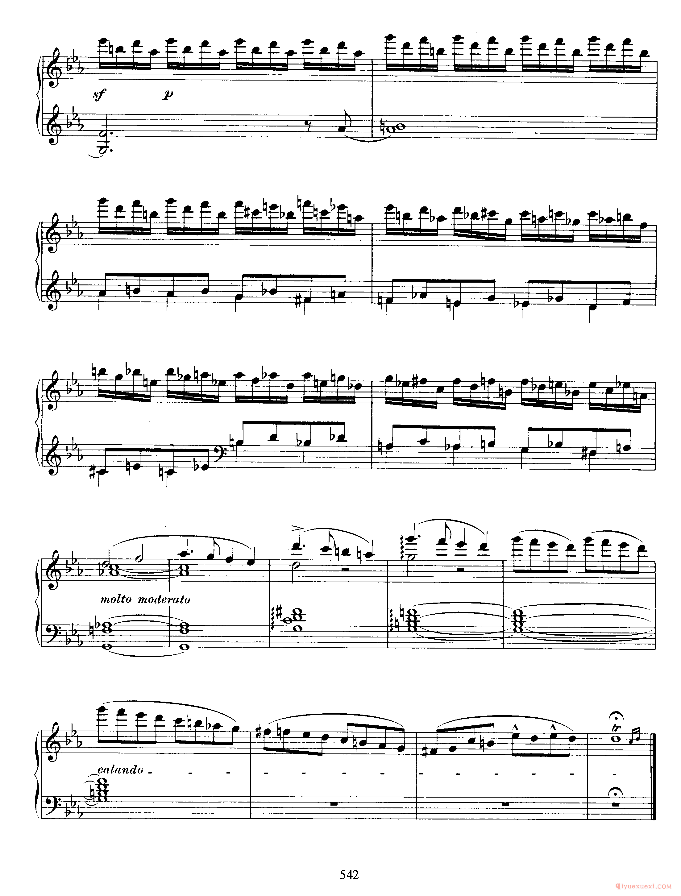 Cadenzafor Beethoven's Piano Concerto in C Minor, Op.37_勃拉姆斯协奏曲华彩